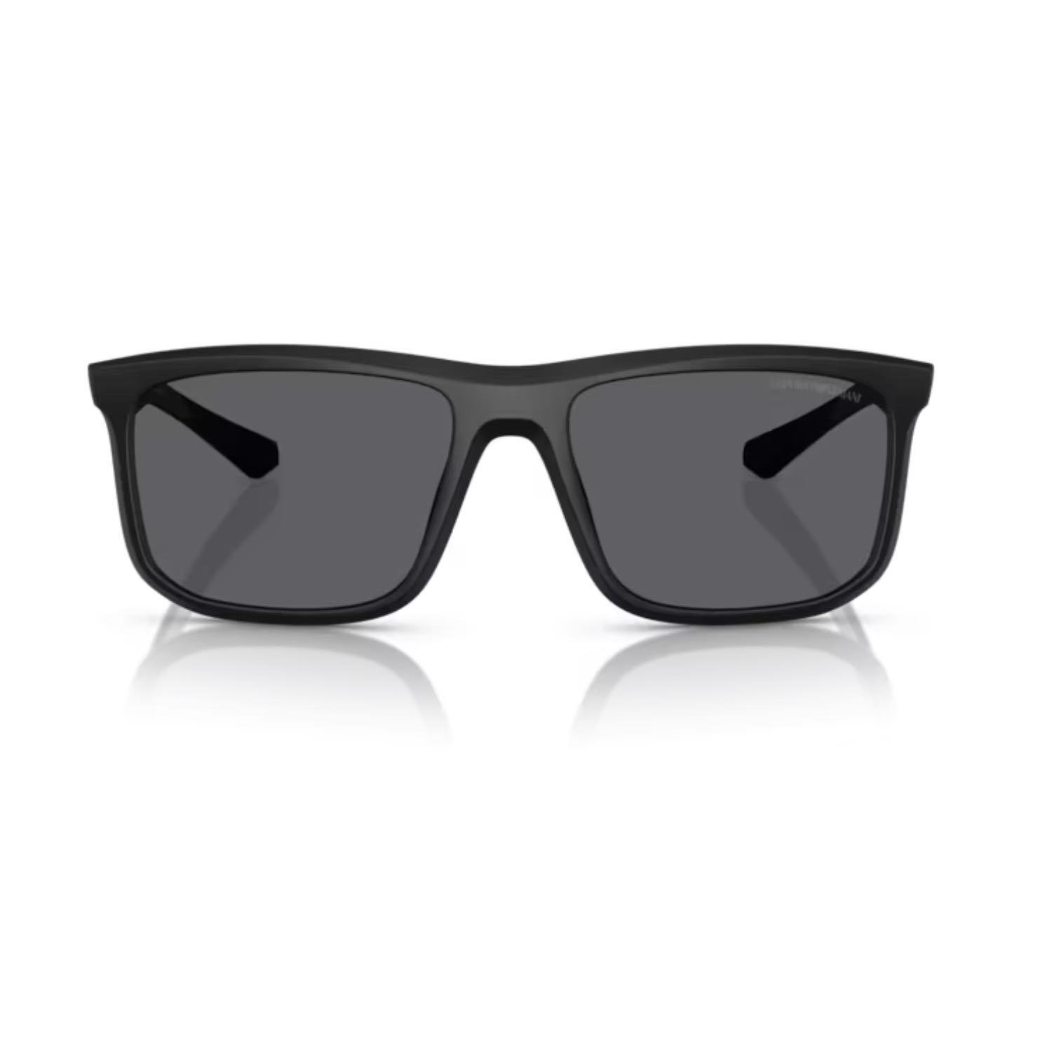 Emporio Armani EA 4234U 5001T3 57 Unisex Kare Siyah Kemik Güneş Gözlüğü