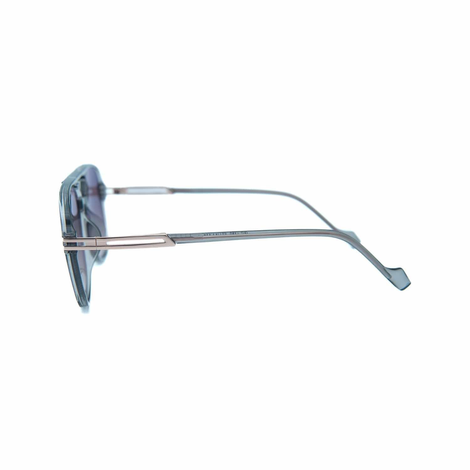 Gigi oo Gg 1389 C4 56 Unisex Oval Füme Şeffaf Kemik Güneş Gözlüğü