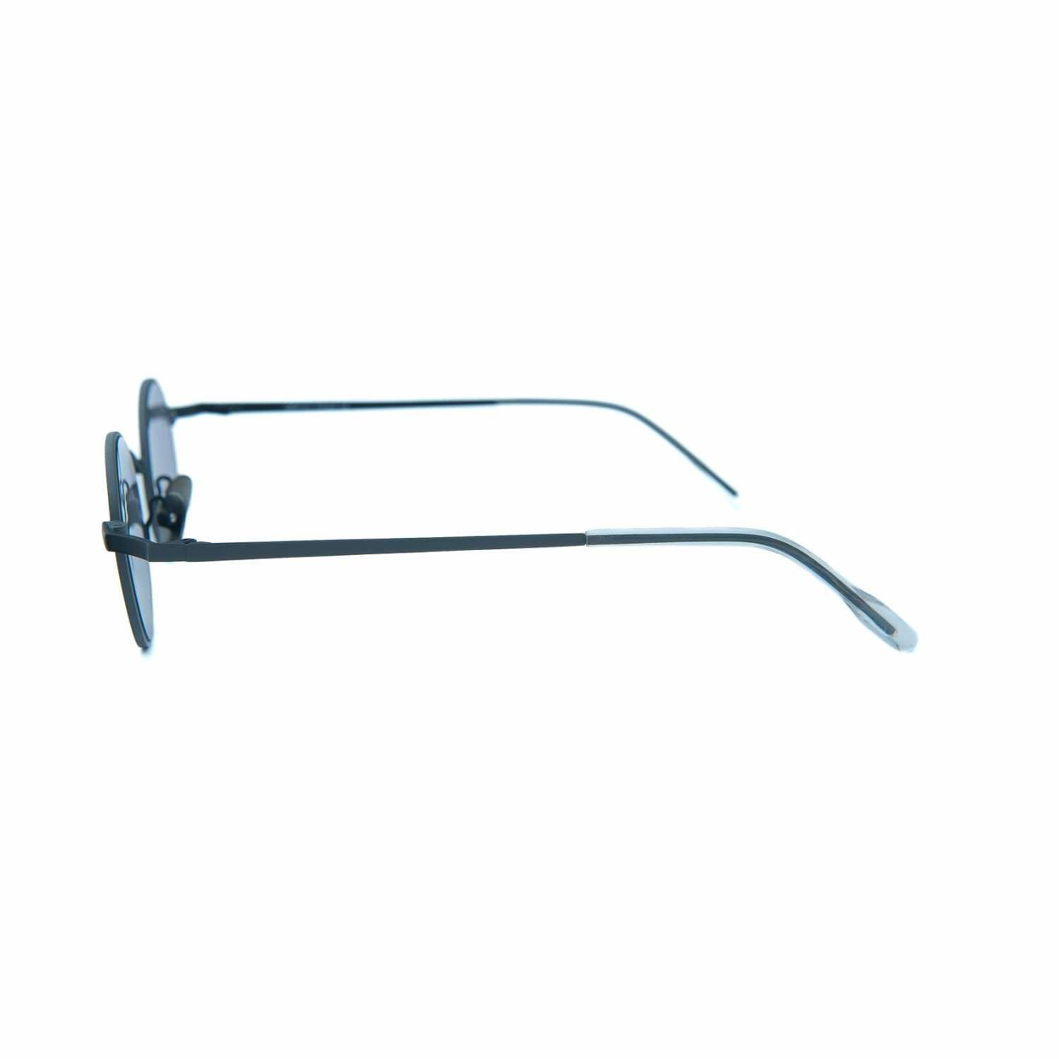 Gigi oo Gg 194 C1 41 Unisex Yuvarlak Gri Metal Güneş Gözlüğü