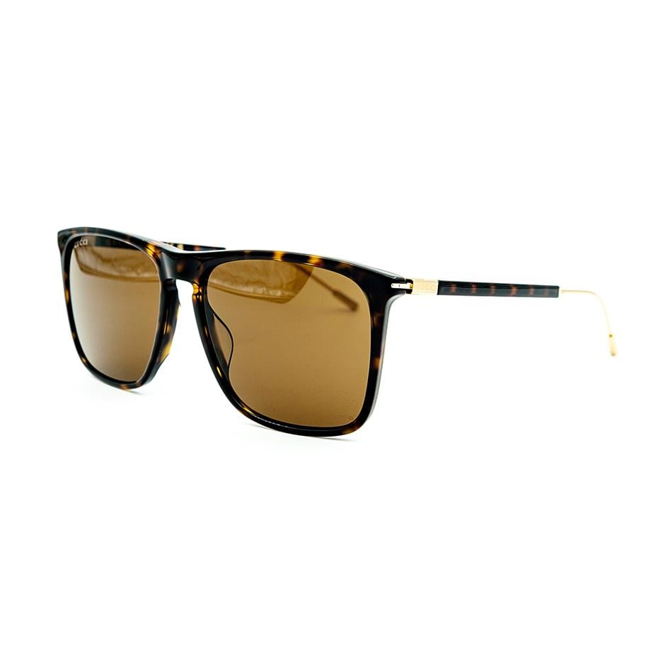 Gucci GG 1269S 002 58 Unisex Kahverengi Güneş Gözlüğü