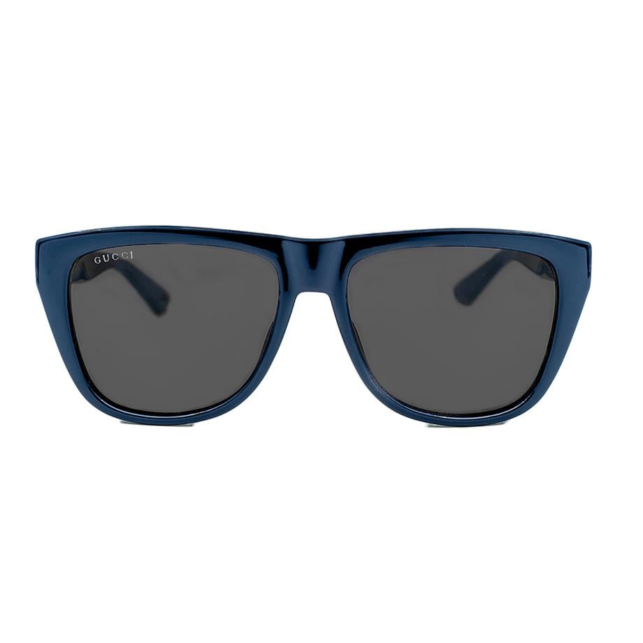 Gucci GG 1345S 004 57 Unisex Mavi Güneş Gözlüğü