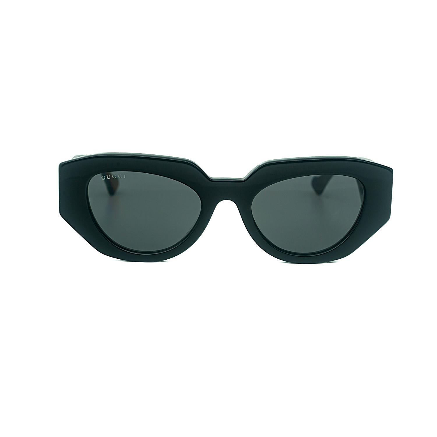 Gucci GG 1421S 001 51 Kadın Cat Eye Siyah Kemik Güneş Gözlüğü