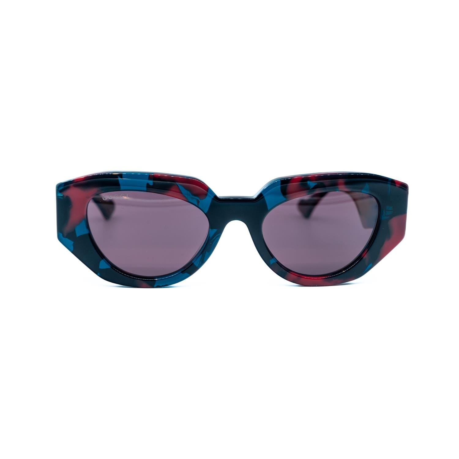 Gucci GG 1421S 003 51 Kadın Kırmızı Kemik Güneş Gözlüğü