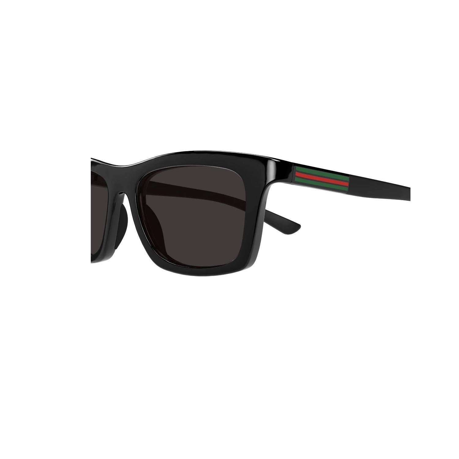 Gucci GG 1735S 001 54 Erkek Kare Siyah Kemik Güneş Gözlüğü