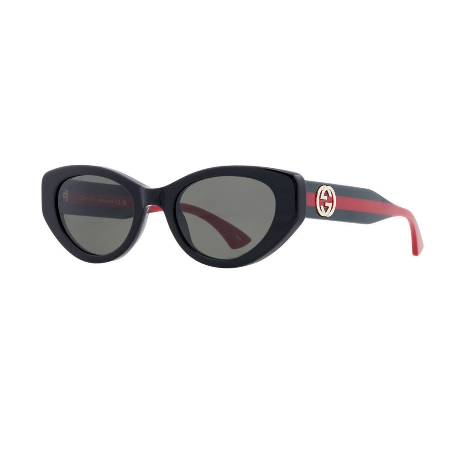 Gucci GG 1862S 001 52 Kadın Cat Eye Siyah Kemik Güneş Gözlüğü