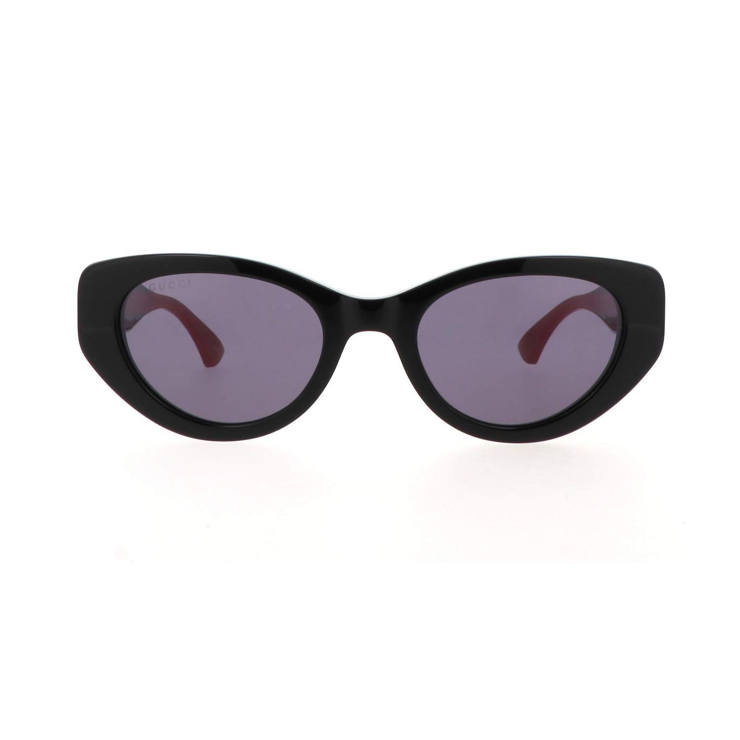 Gucci GG 1862S 004 52  Kadın Cat Eye Siyah Kemik Güneş Gözlüğü