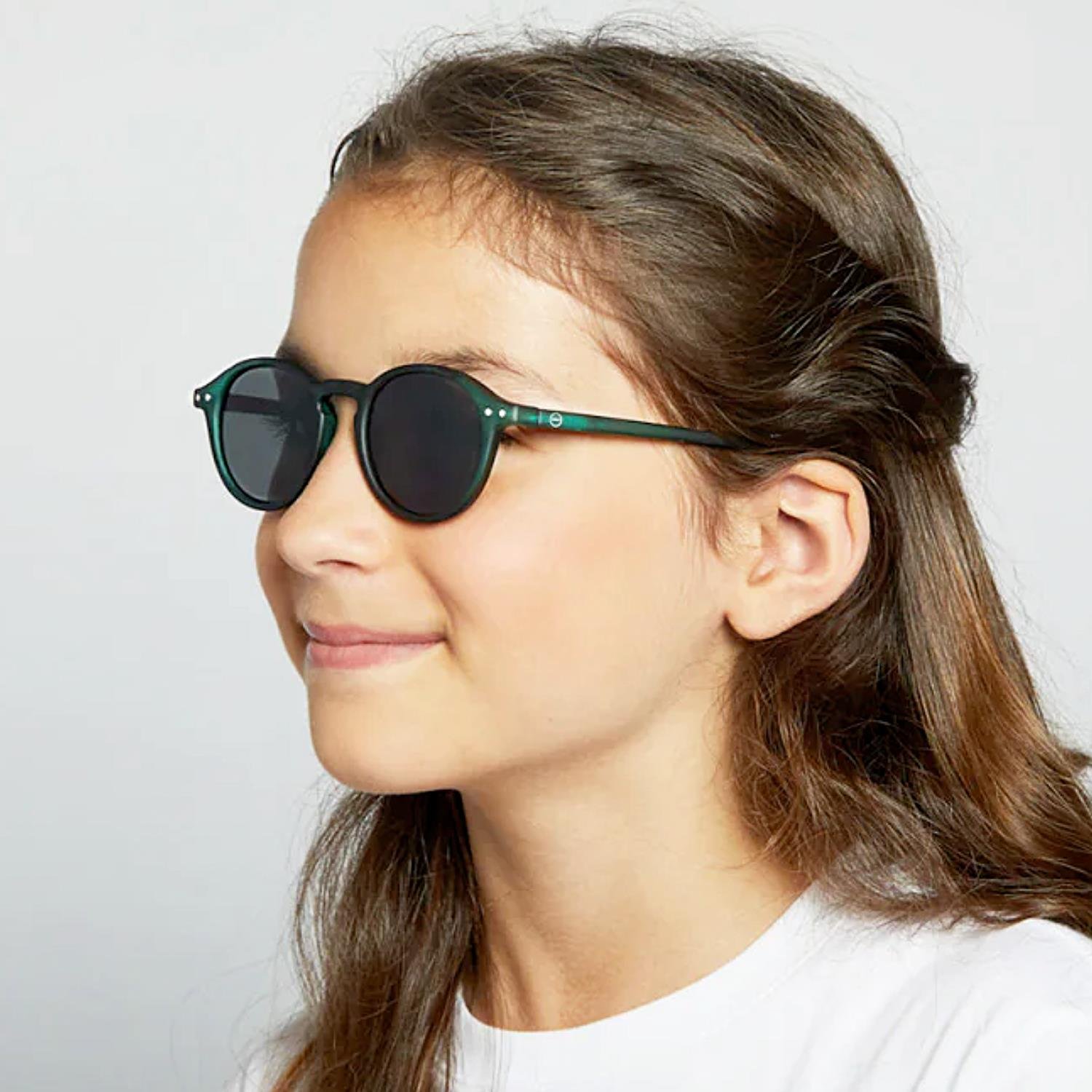 İzipizi Sun Junior #D Green 5-10 Yaş Çocuk 40 Ekartman Yeşil Güneş Gözlüğü