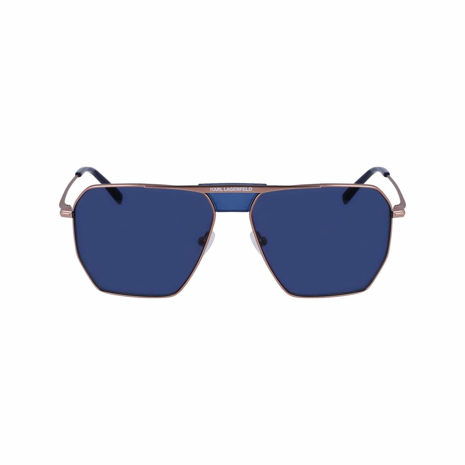 Karl Lagerfeld Kl 350s 718 58 Erkek Pilot Bronz Metal Güneş Gözlüğü
