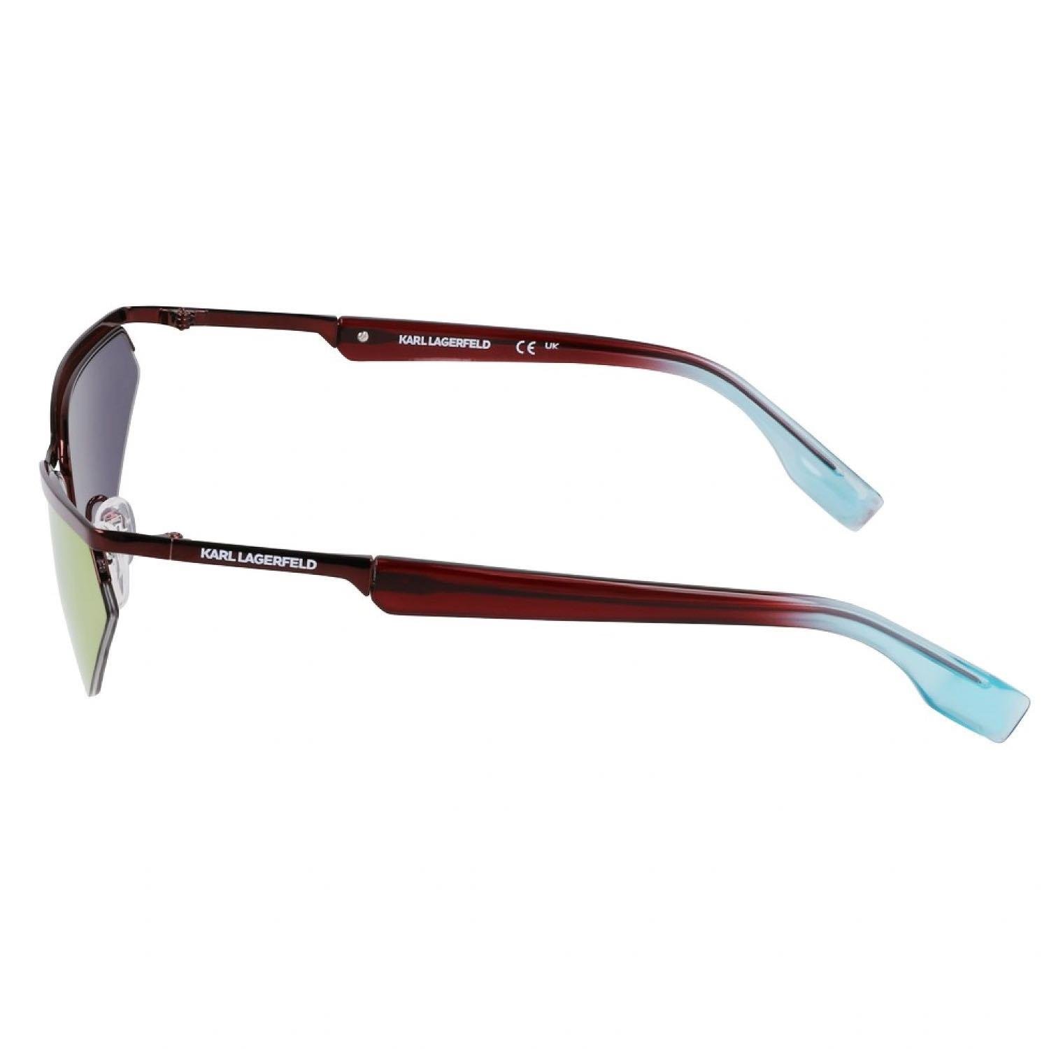 Karl Lagerfeld KL 352S 601 61 Unisex Cat Eye Kırmızı Metal Güneş Gözlüğü