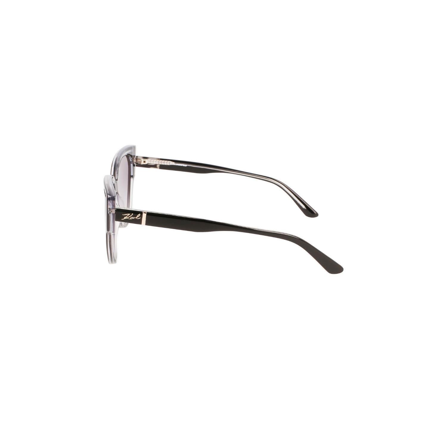 Karl Lagerfeld KL 6068S 005 55 Kadın Cat Eye Kristal Siyah Kemik Güneş Gözlüğü