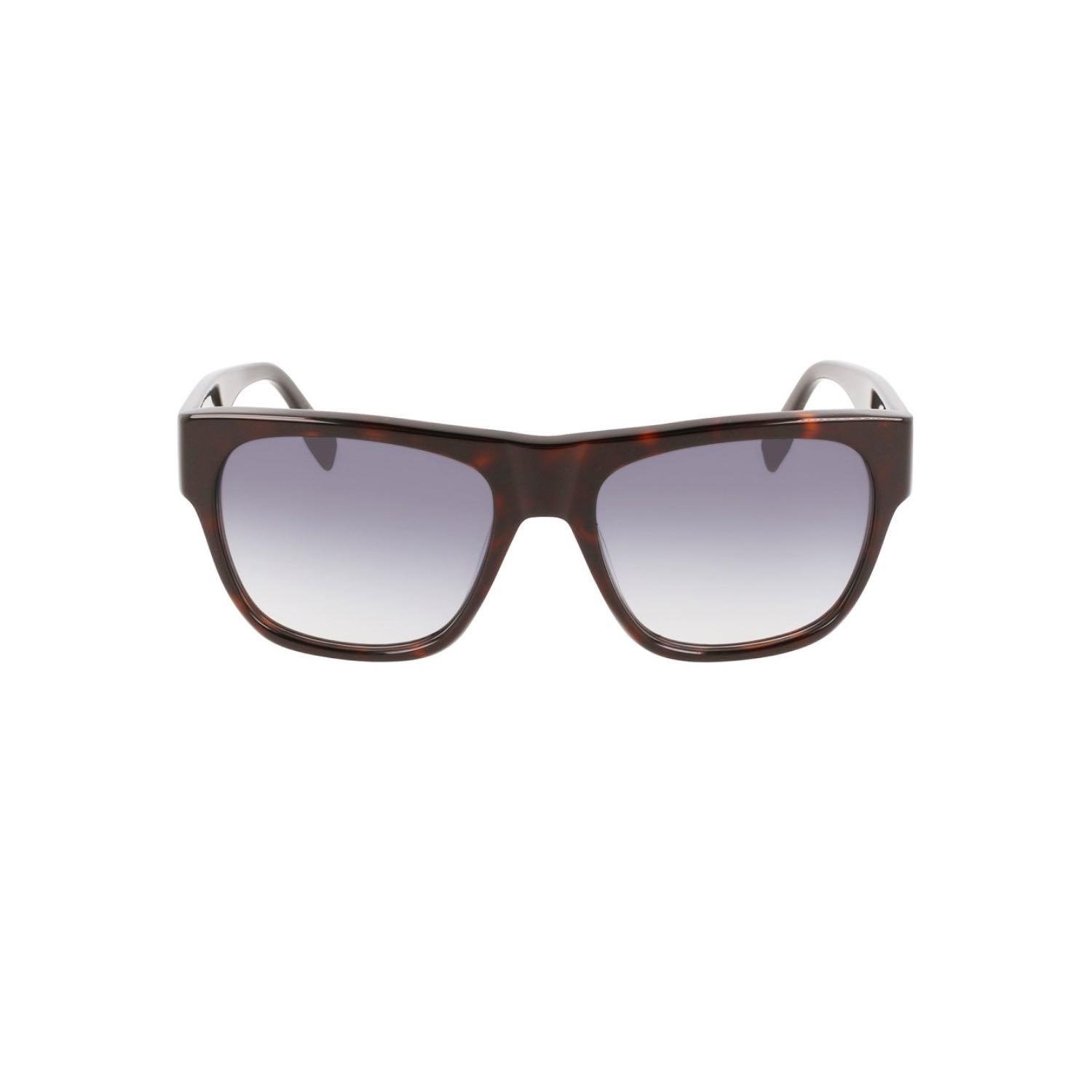 Karl Lagerfeld KL 6074S 242 55 Unisex Kare Kahverengi Kemik Güneş Gözlüğü