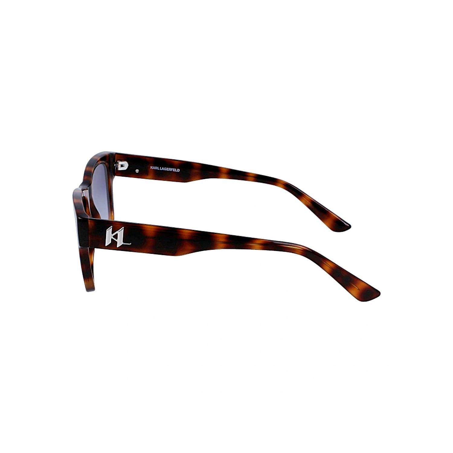 Karl Lagerfeld KL 6088S 240 51 Unisex Kare Kırçıllı Kahverengi Kemik Güneş Gözlüğü