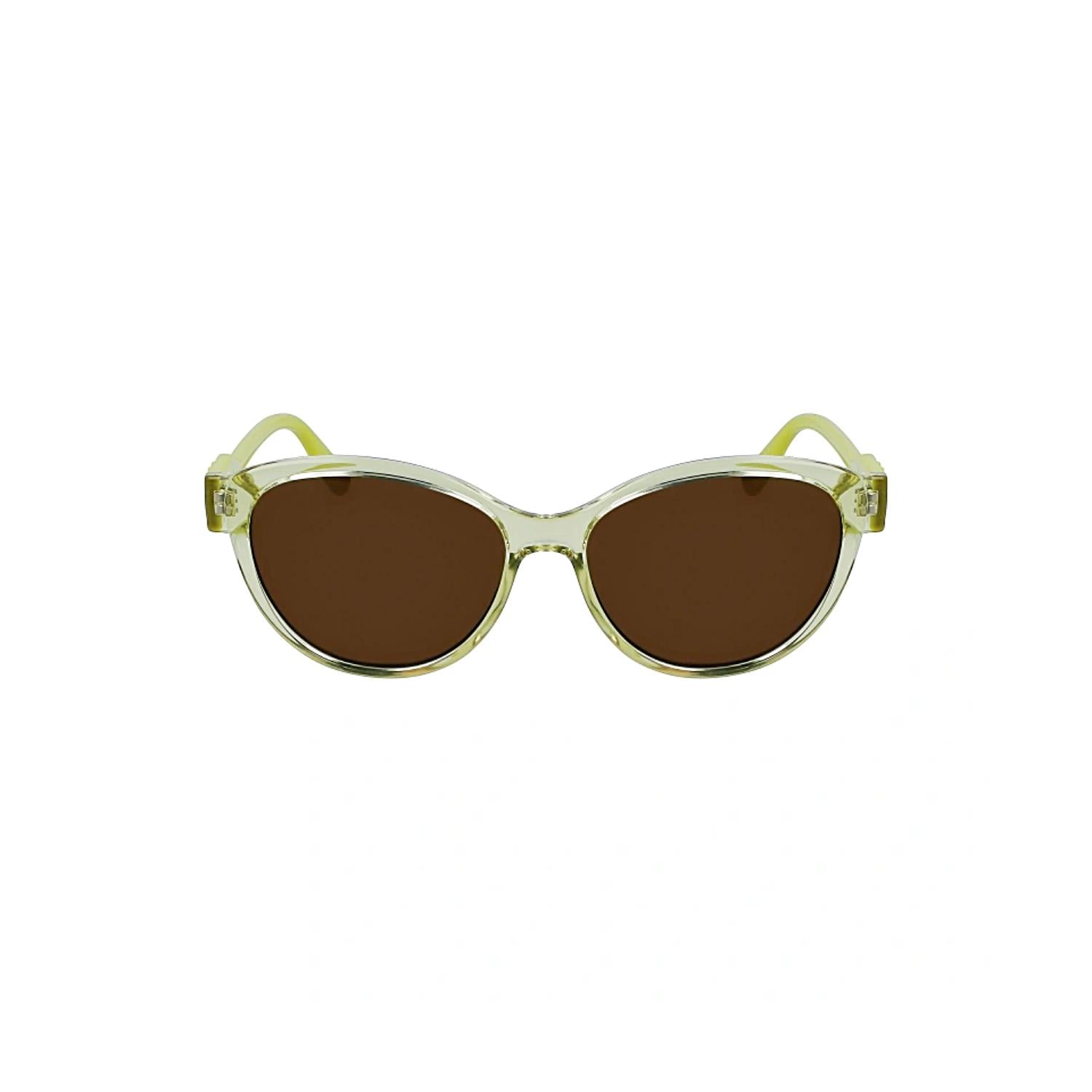 Karl Lagerfeld KL 6099S 703 54 Kadın Cat Eye Şeffaf Yeşil Kemik Güneş Gözlüğü