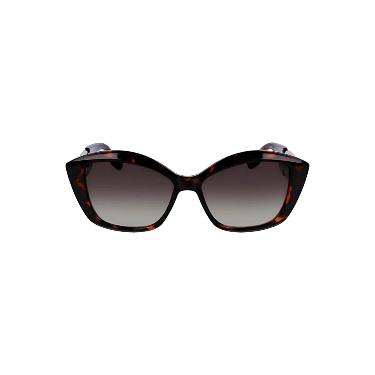Karl Lagerfeld KL 6102S 240 56 Kadın Cat Eye Kırçıllı Kahverengi Kemik Güneş Gözlüğü