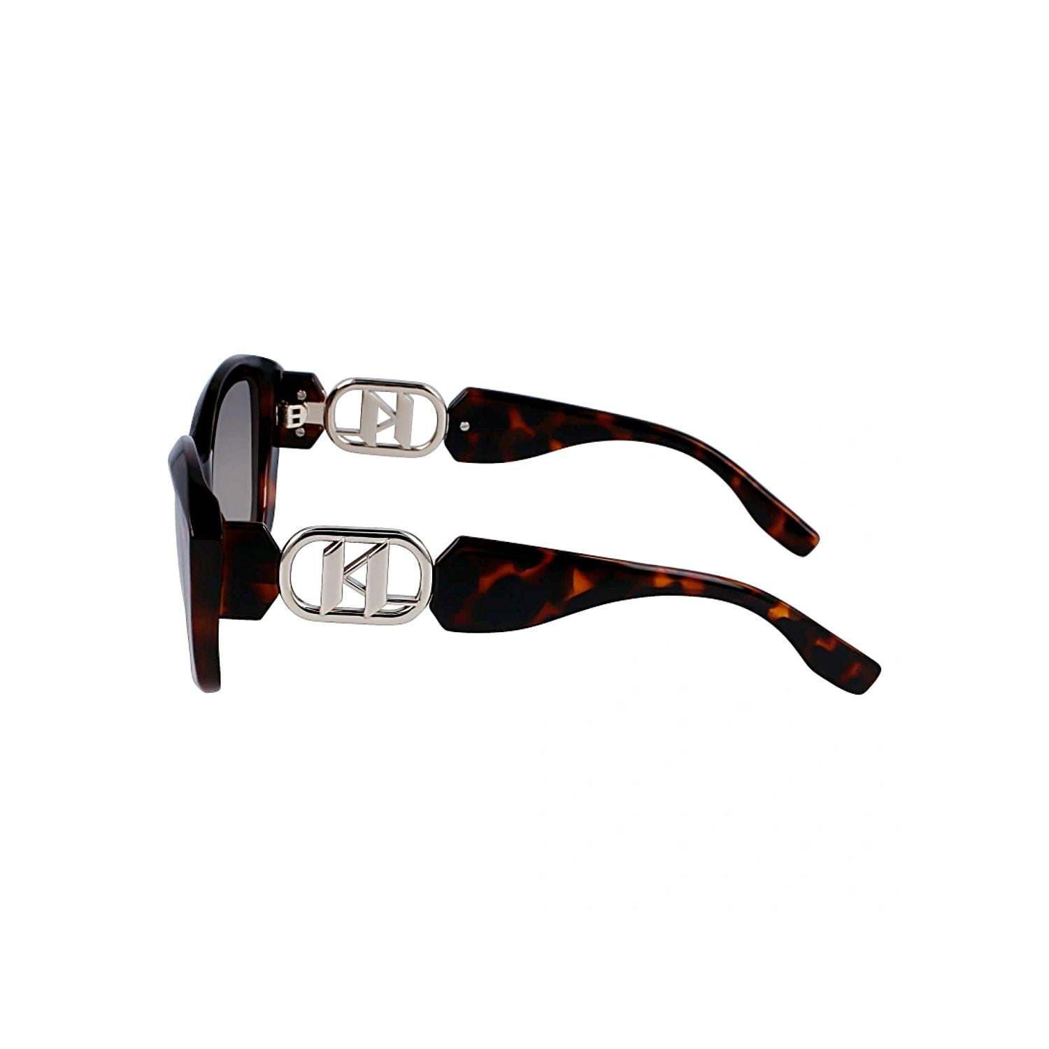 Karl Lagerfeld KL 6102S 240 56 Kadın Cat Eye Kırçıllı Kahverengi Kemik Güneş Gözlüğü