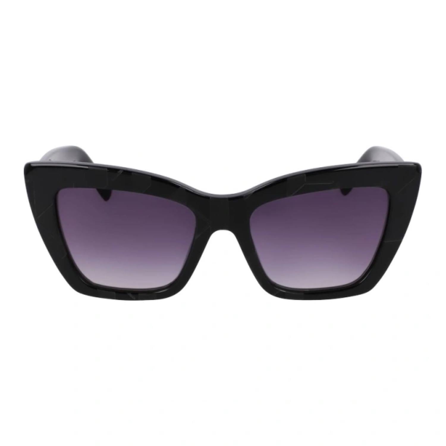 Karl Lagerfeld KL 6158S 001 54 Kadın Cat Eye Siyah Kemik Güneş Gözlüğü
