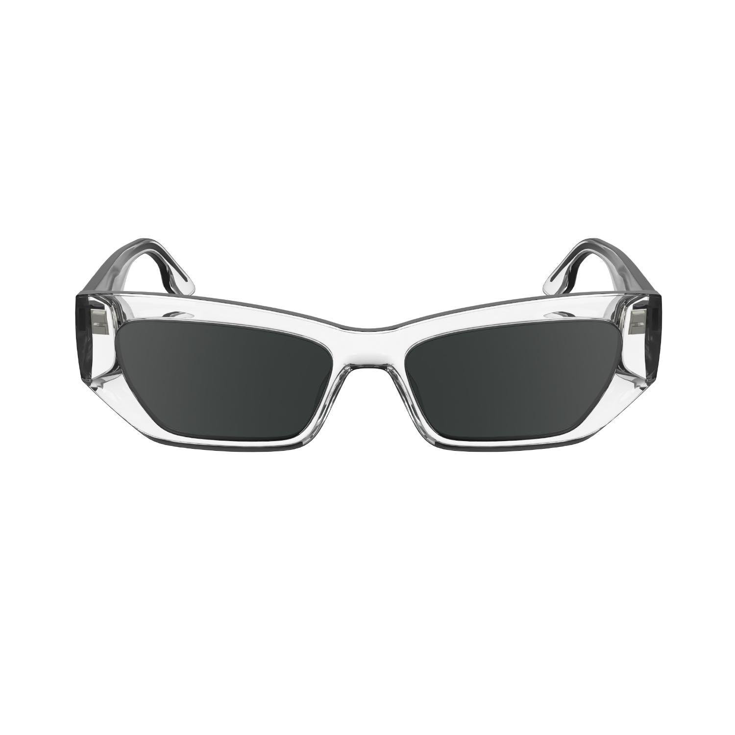Karl Lagerfeld KL 6160S 000 54 Unisex Dikdörtgen Şeffaf Kemik Güneş Gözlüğü