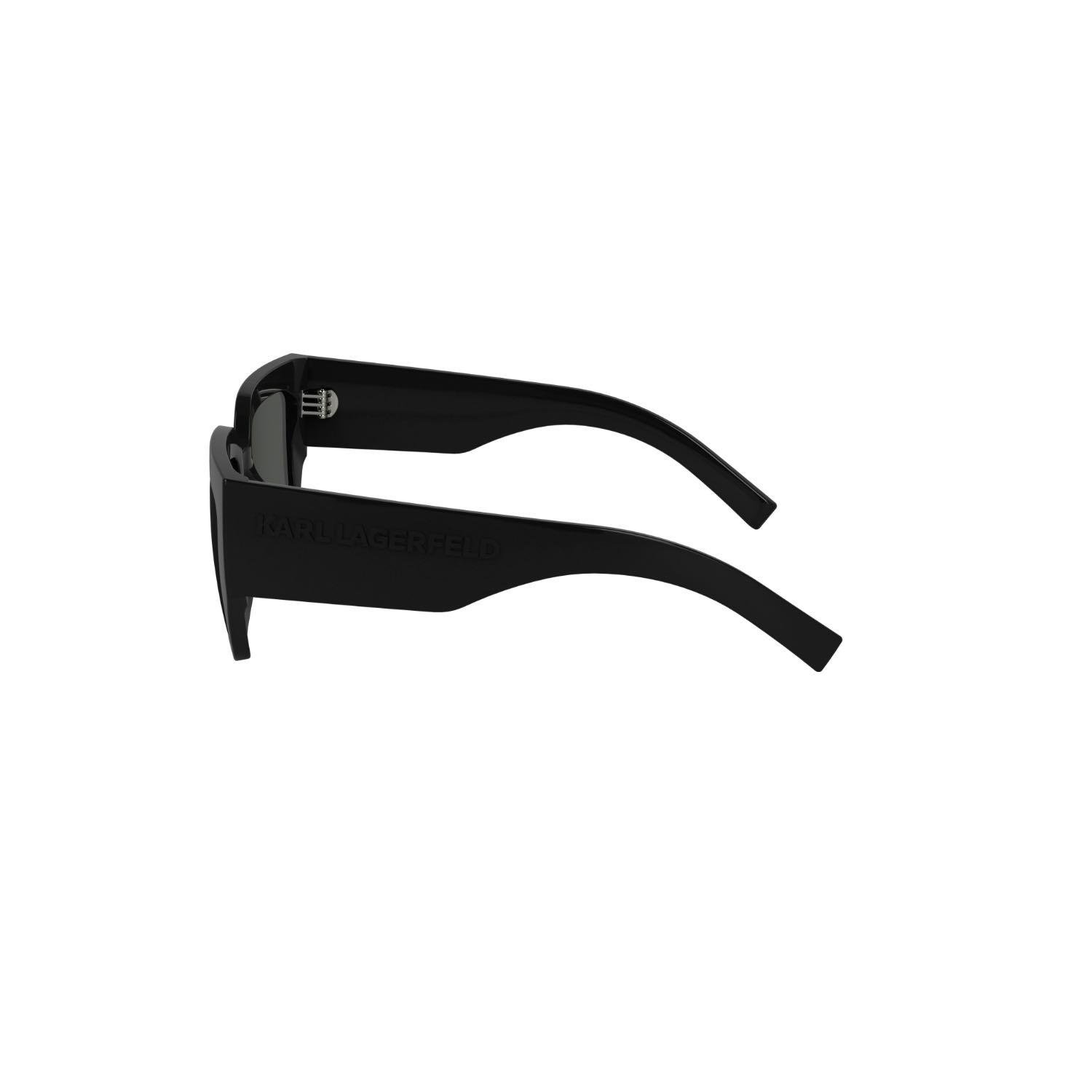 Karl Lagerfeld KL 6166S 001 53 Kadın Kare Siyah Kemik Güneş Gözlüğü