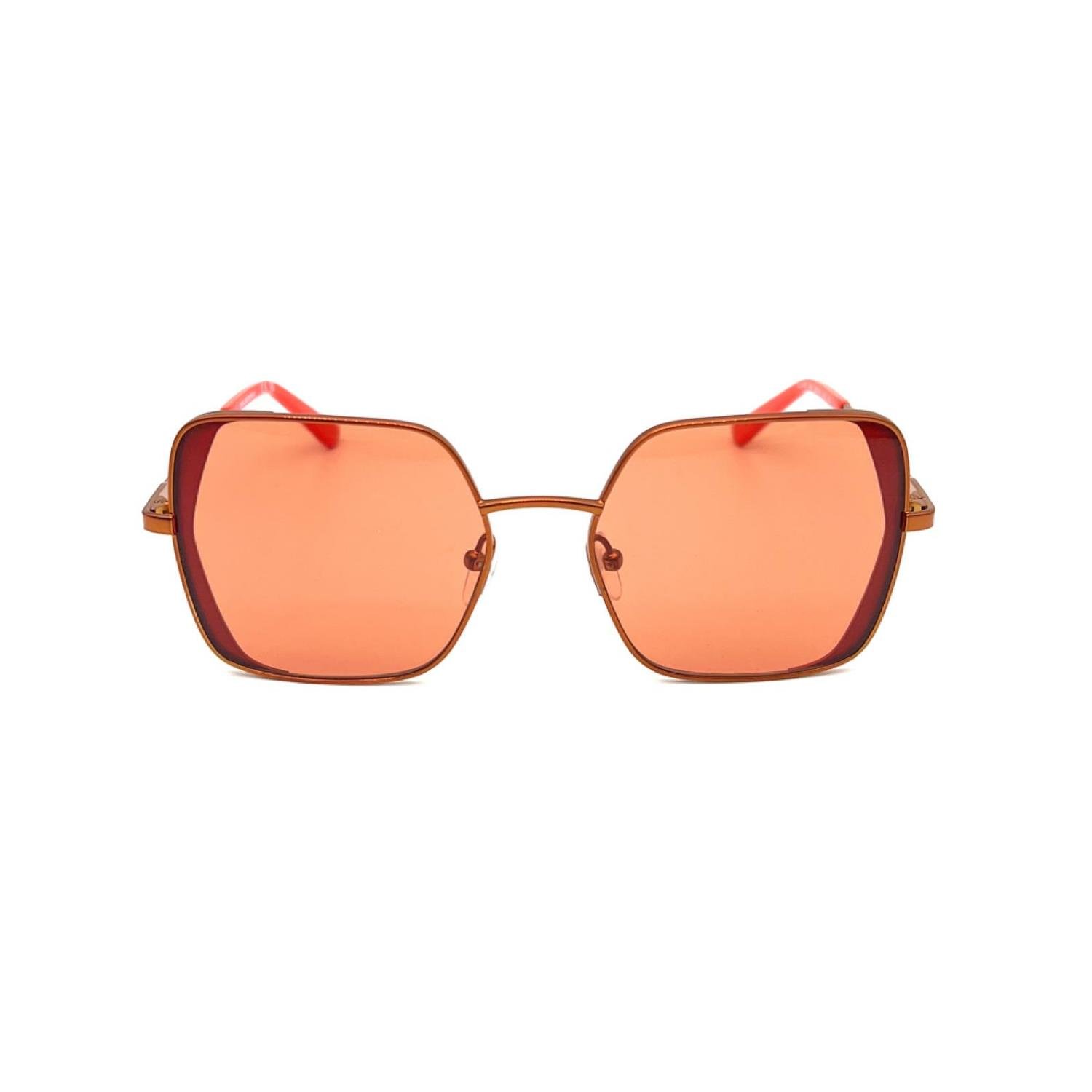 Karl Lagerfeld KL340S 800 56 Kadın Turuncu Metal Güneş Gözlüğü