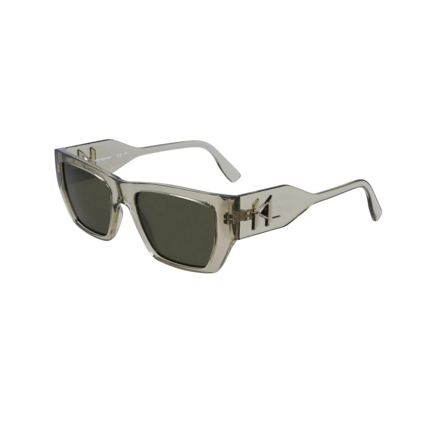 Karl Lagerfeld KL6123S 275 54 Unisex Şeffaf Yeşil Kemik Güneş Gözlüğü
