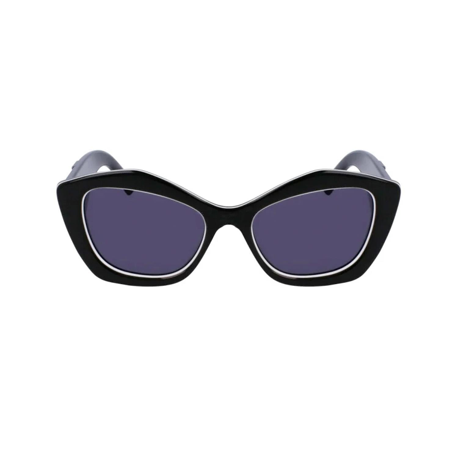 Karl Lagerfeld KL6127S 006 52 Kadın Cat Eye Siyah Kemik Güneş Gözlüğü