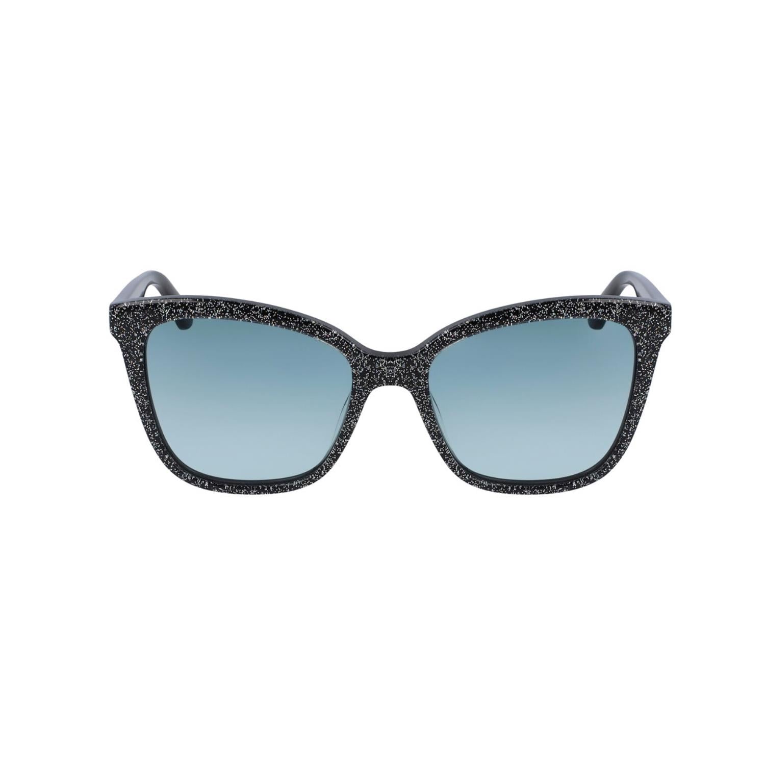 Karl Lagerfeld KL988S 002 54 Kadın Cat Eye Parıltılı Siyah Kemik Güneş Gözlüğü