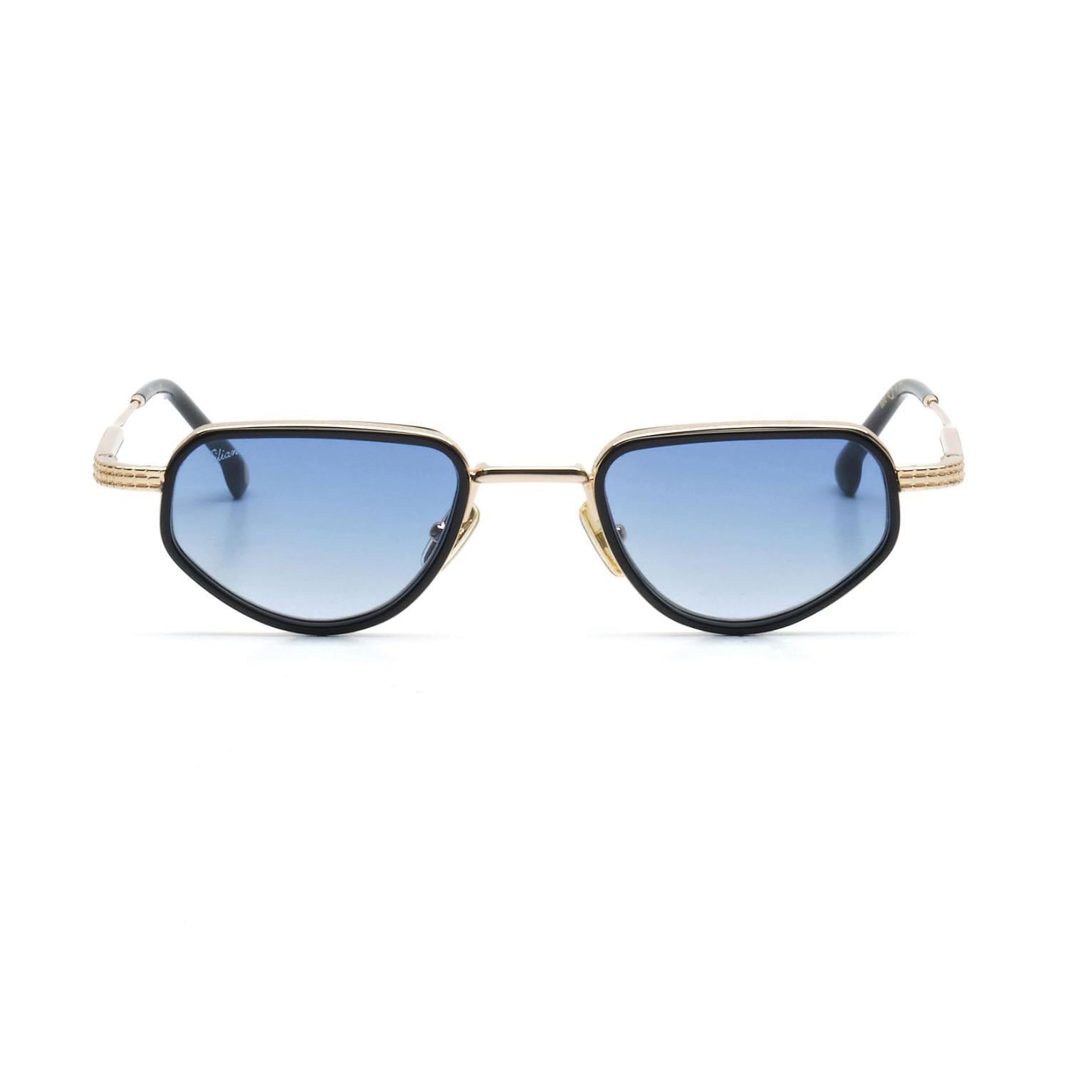 Kilian Buio C1 49 Unisex Geometrik Gold Metal Güneş Gözlüğü