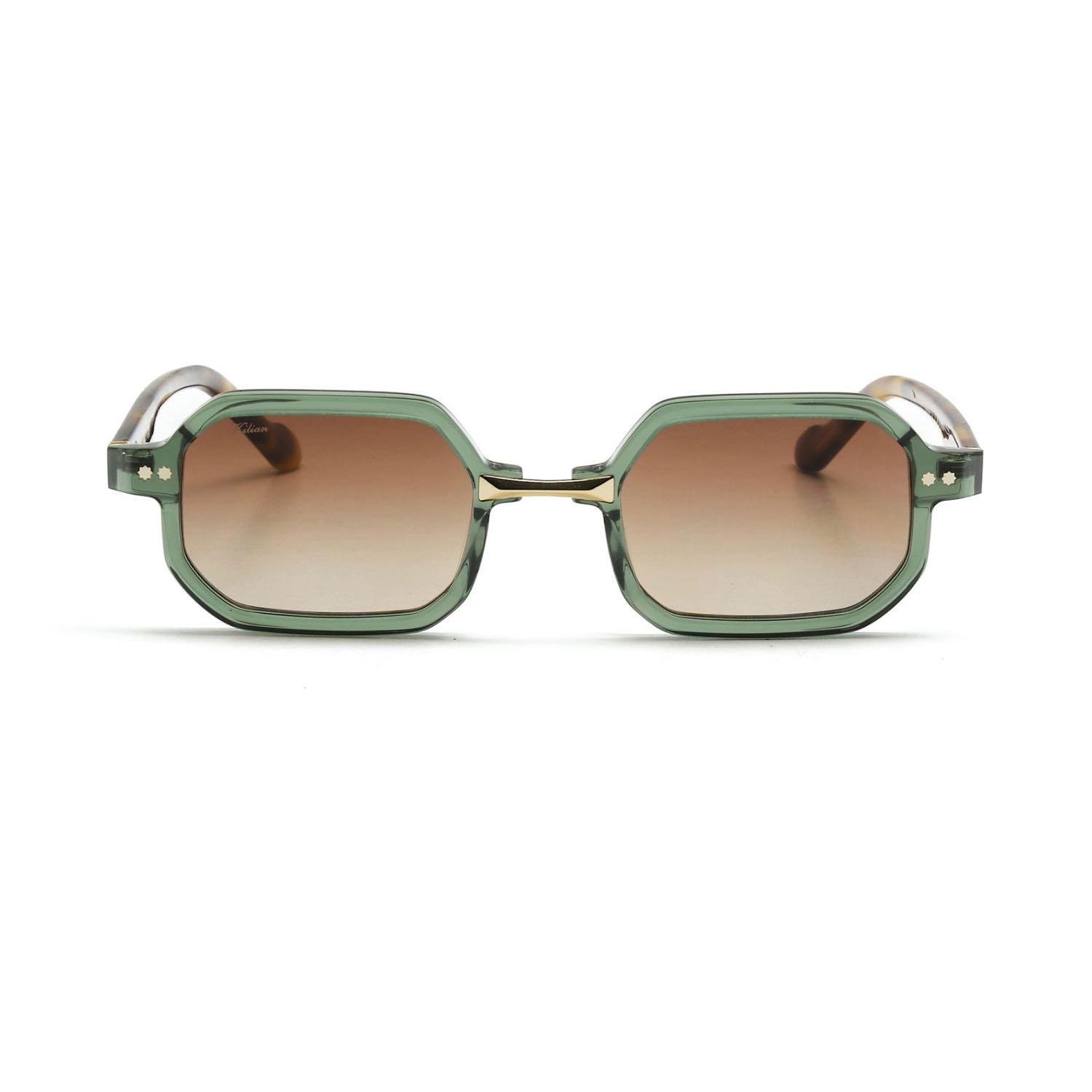 Kilian Fiorista C6 50 Unisex Kare Yeşil Kemik Güneş Gözlüğü