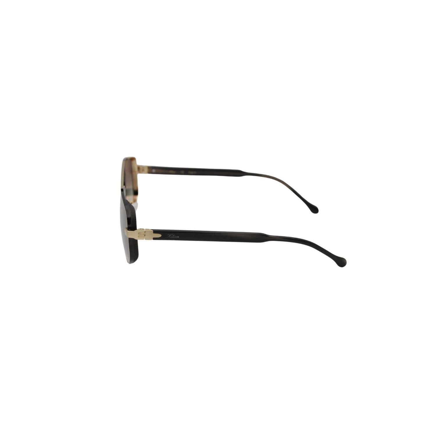 Kilian Mostrare C5 57 Erkek Geometrik Gold Metal Güneş Gözlüğü