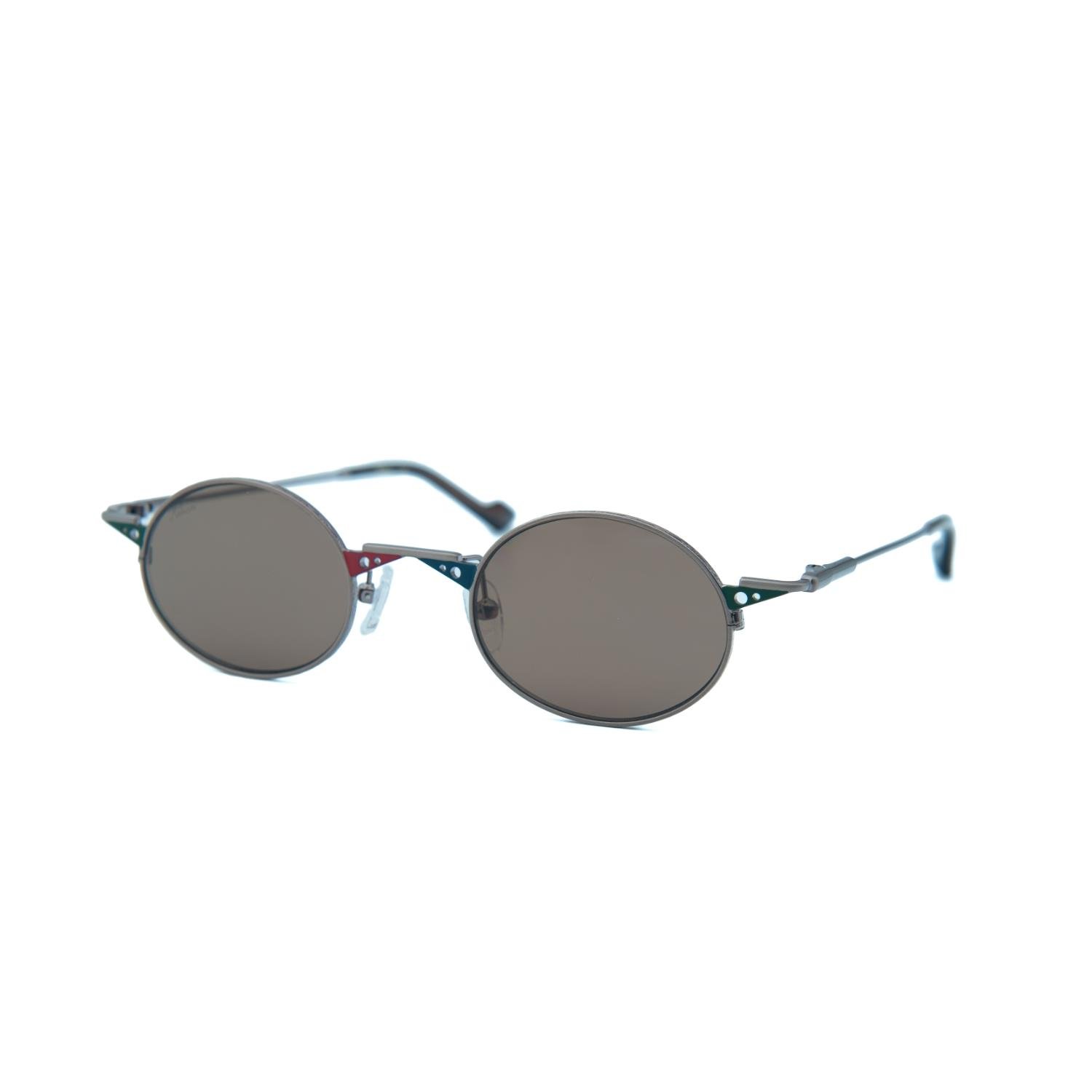 Kilian Pazzo C4 46 Unısex Oval Gri Metal Güneş Gözlüğü