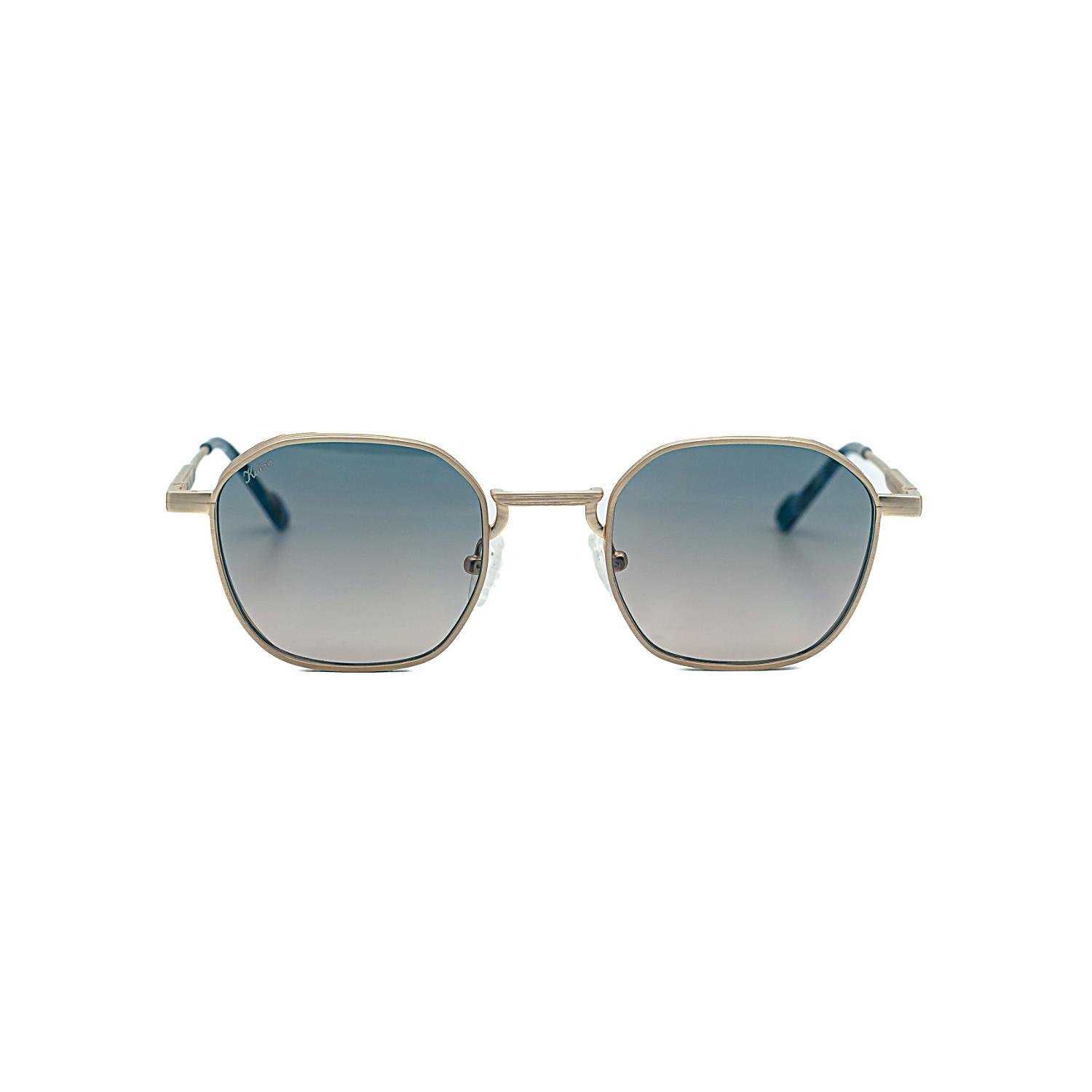 Kilian Volpe C4 49 Unisex Geometrik Mat Altın Metal Güneş Gözlüğü