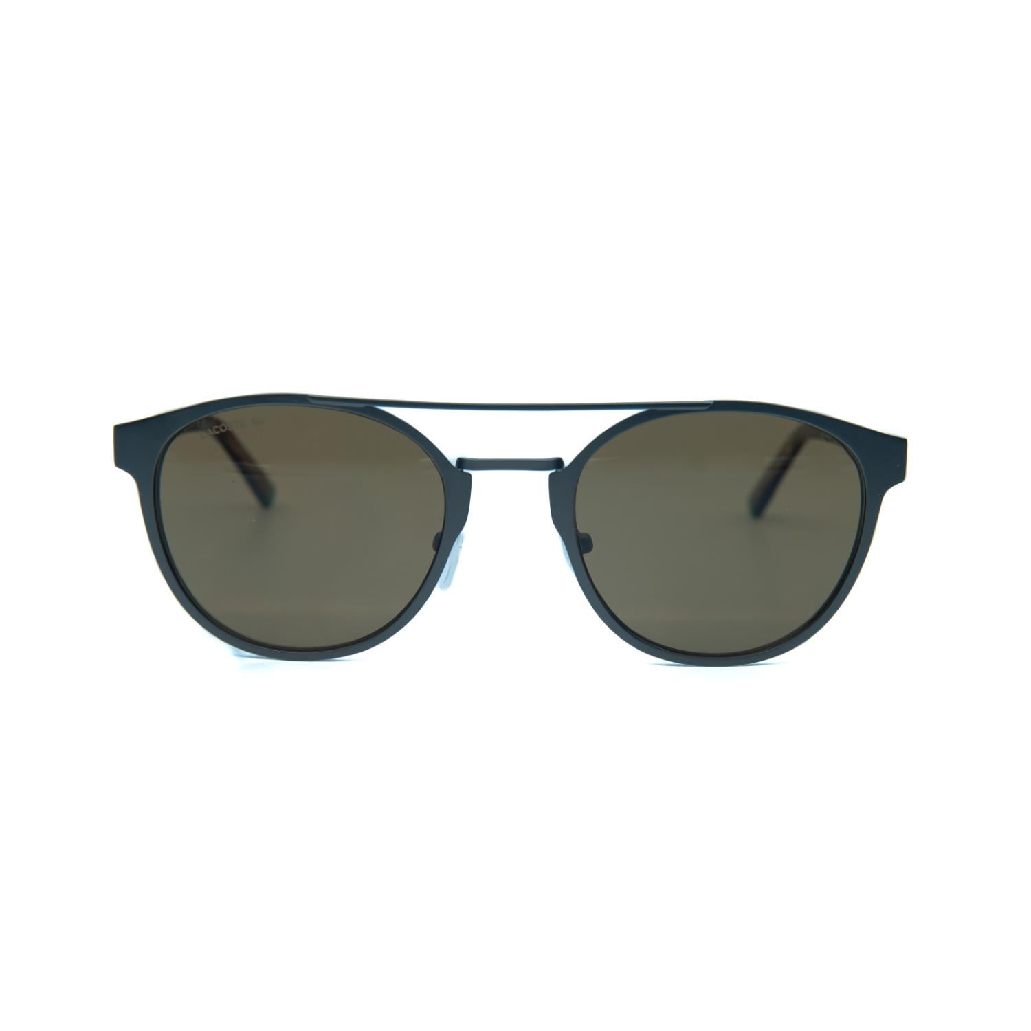Lacoste L 263S 033 53 Erkek Oval Gri Metal Güneş Gözlüğü