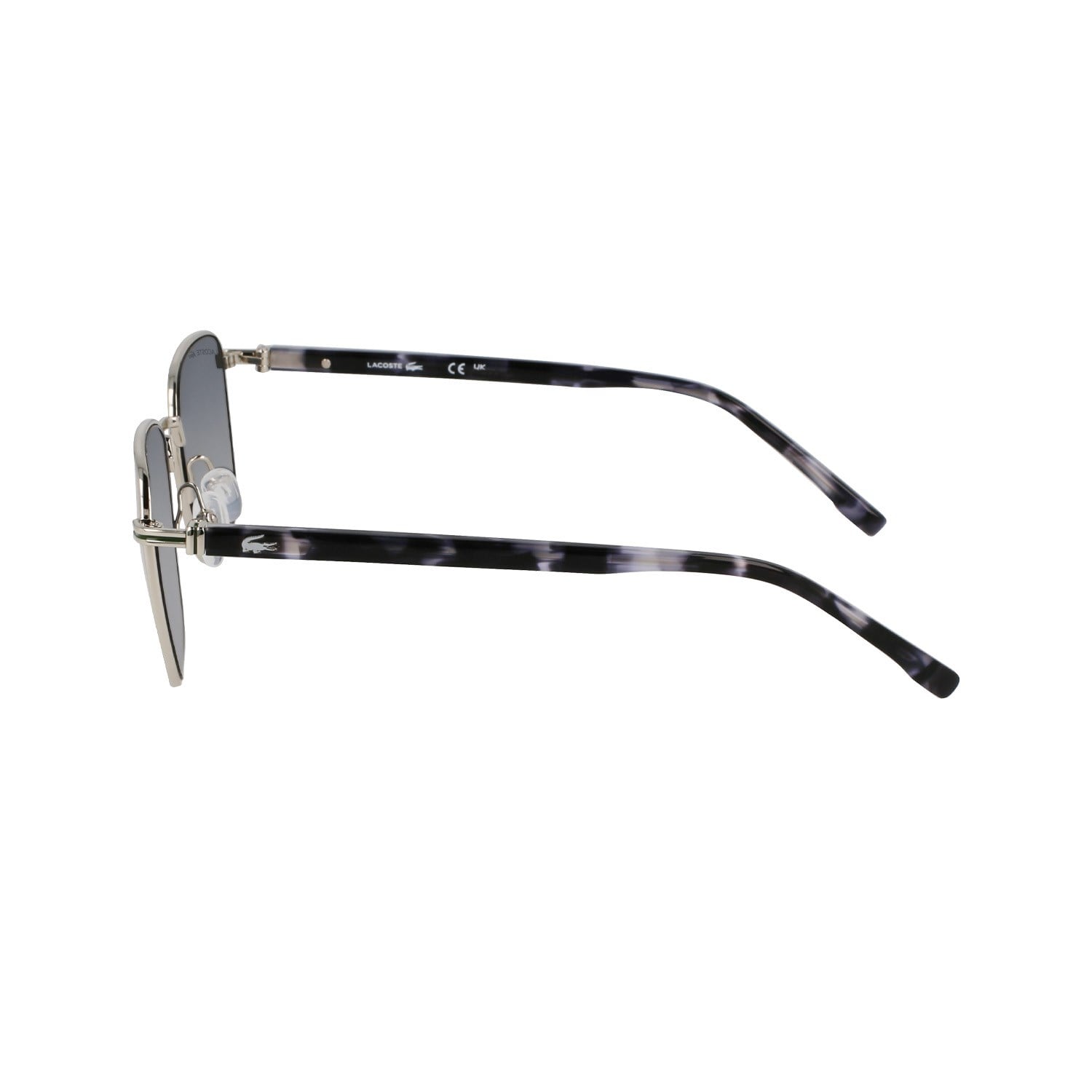Lacoste L 265S 038 53 Erkek Kare Gun Metal Metal Güneş Gözlüğü