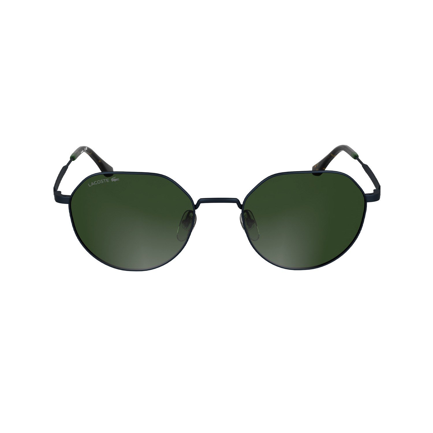 Lacoste L 268S 410 53 Unisex Geometrik Mavi Metal Güneş Gözlüğü