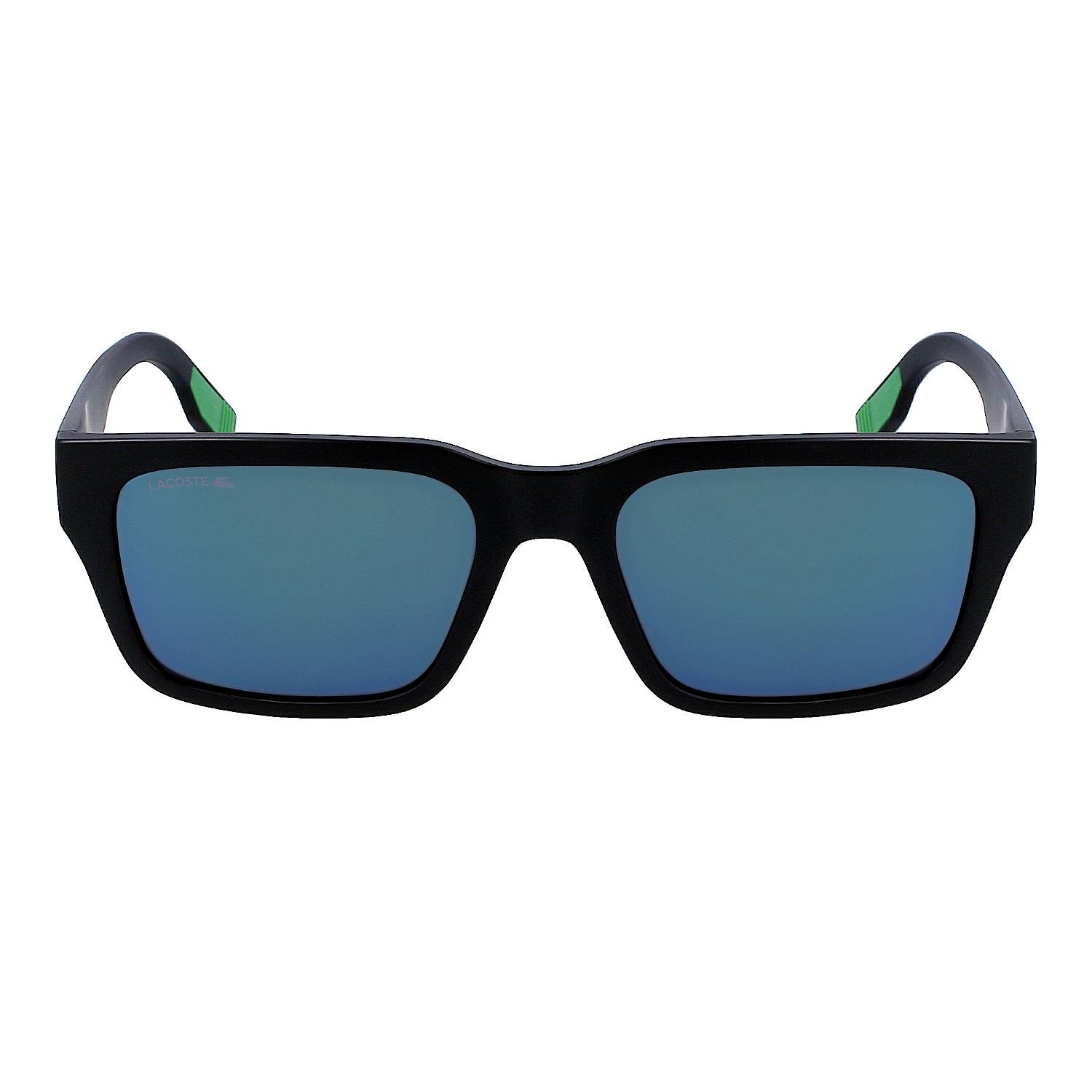 Lacoste L 6004S 002 55 Unisex Mat Siyah Aynalı Kemik Güneş Gözlüğü