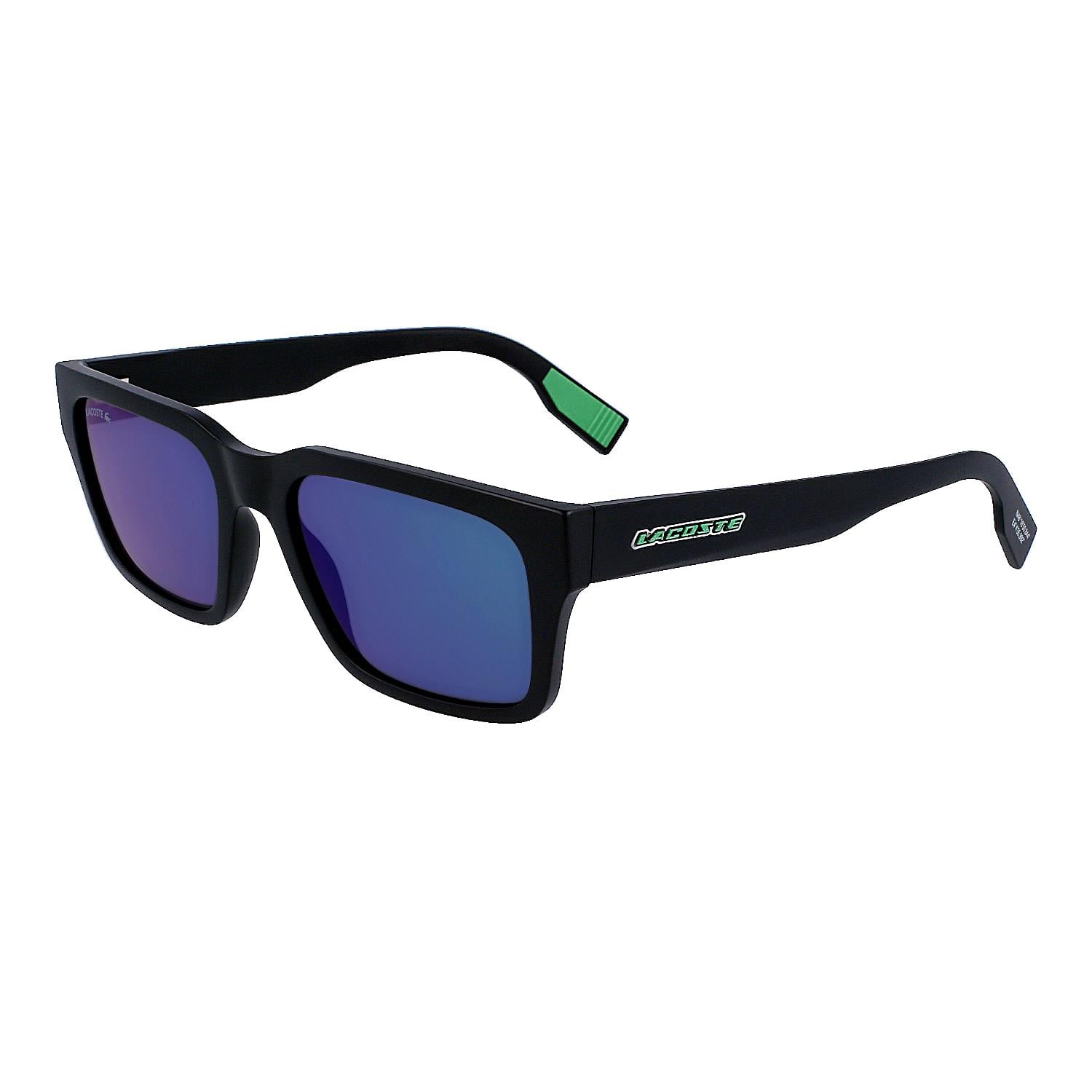 Lacoste L 6004S 002 55 Unisex Mat Siyah Aynalı Kemik Güneş Gözlüğü