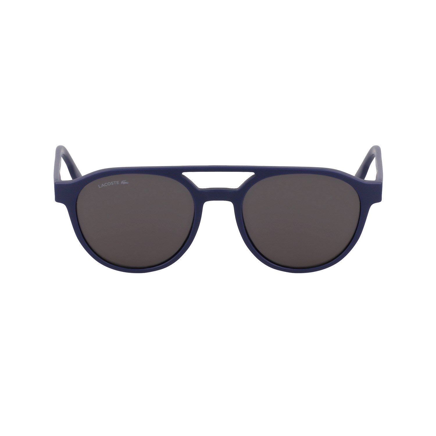 Lacoste L 6008S 424 53 Erkek Oval Lacivert Kemik Güneş Gözlüğü