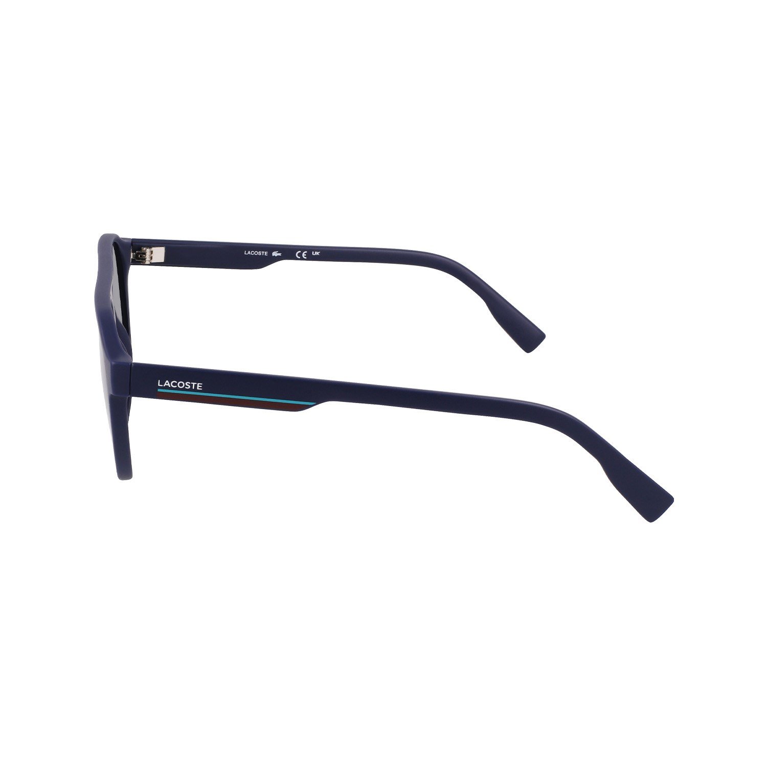 Lacoste L 6008S 424 53 Erkek Oval Lacivert Kemik Güneş Gözlüğü