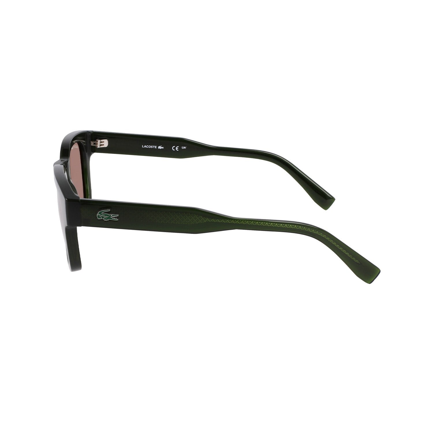 Lacoste L 6023S 275 49 Unisex Kare Yeşil Kemik Güneş Gözlüğü