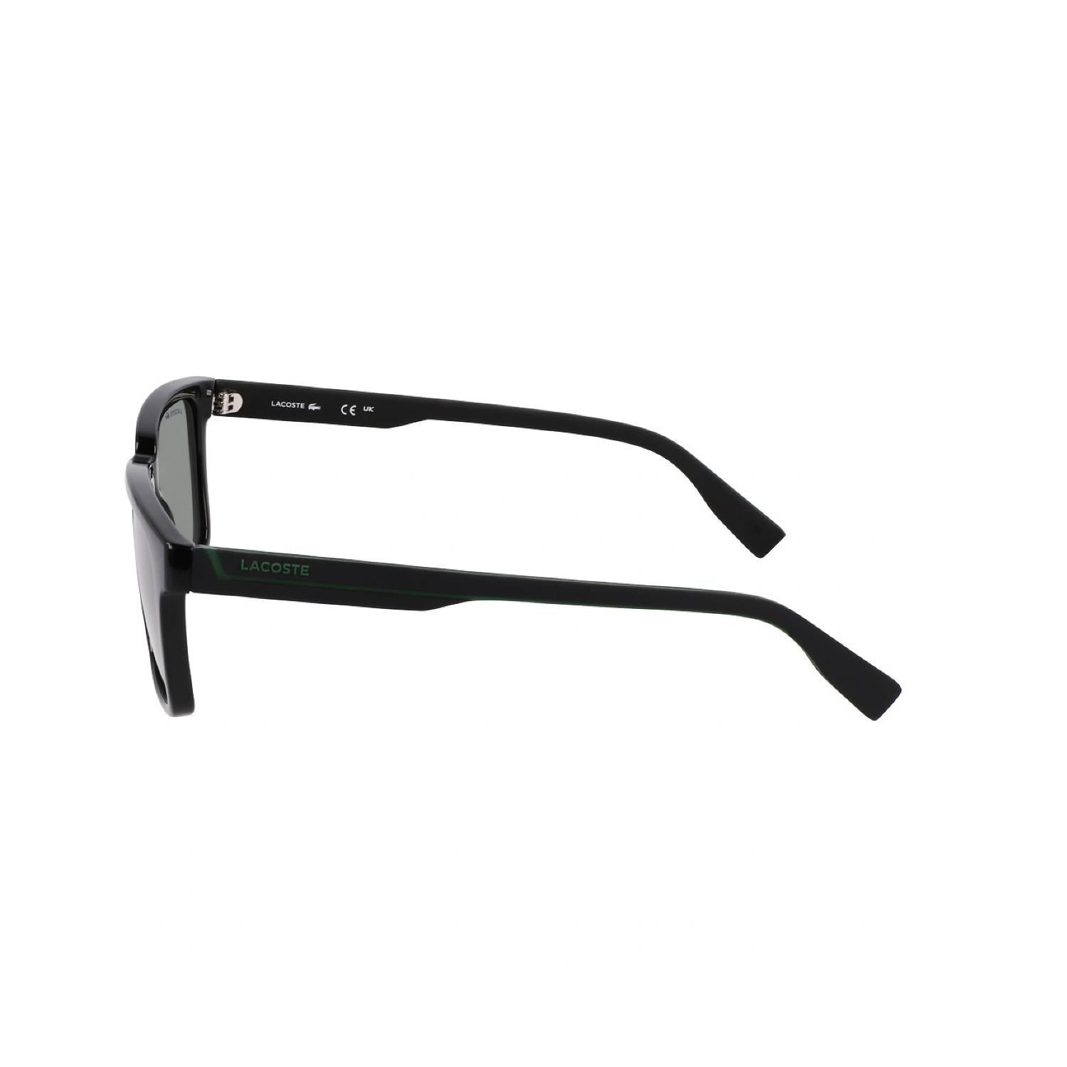 Lacoste L 6032S 001 54 Erkek Dikdörtgen Füme Kemik Güneş Gözlüğü