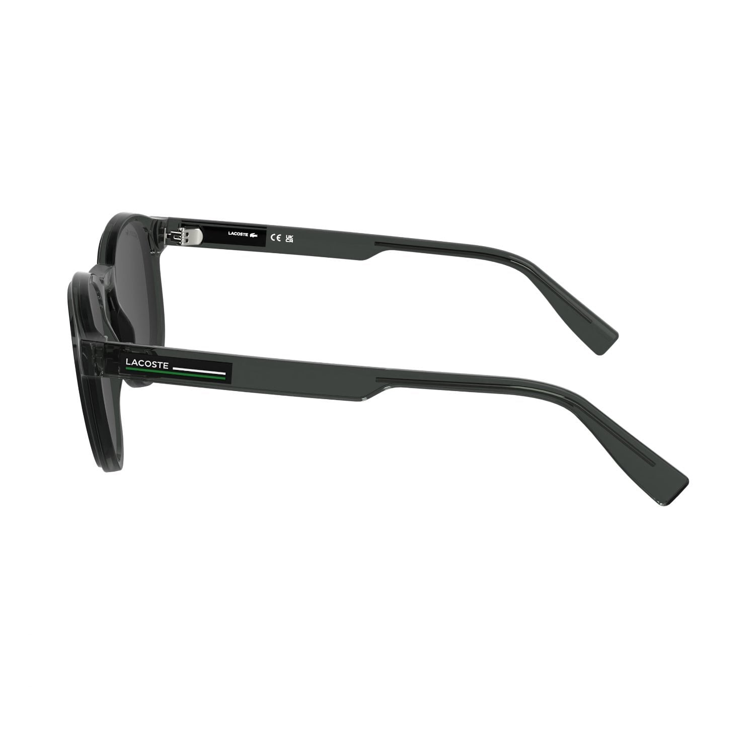 Lacoste L 6055S 035 51 Unisex Oval Gri Kemik Güneş Gözlüğü