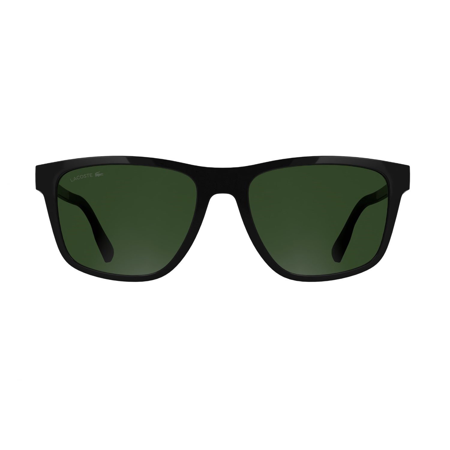 Lacoste L 6078S 001 56 Unisex Dikdörtgen Siyah Kemik Güneş Gözlüğü