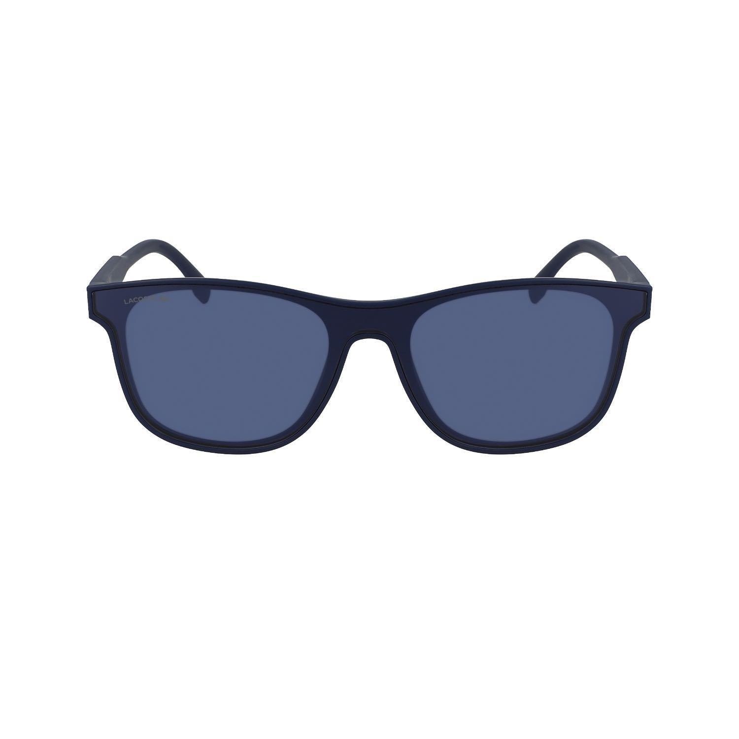 Lacoste L 907S 424 52 Unisex Dikdörtgen Mavi Kemik Güneş Gözlüğü