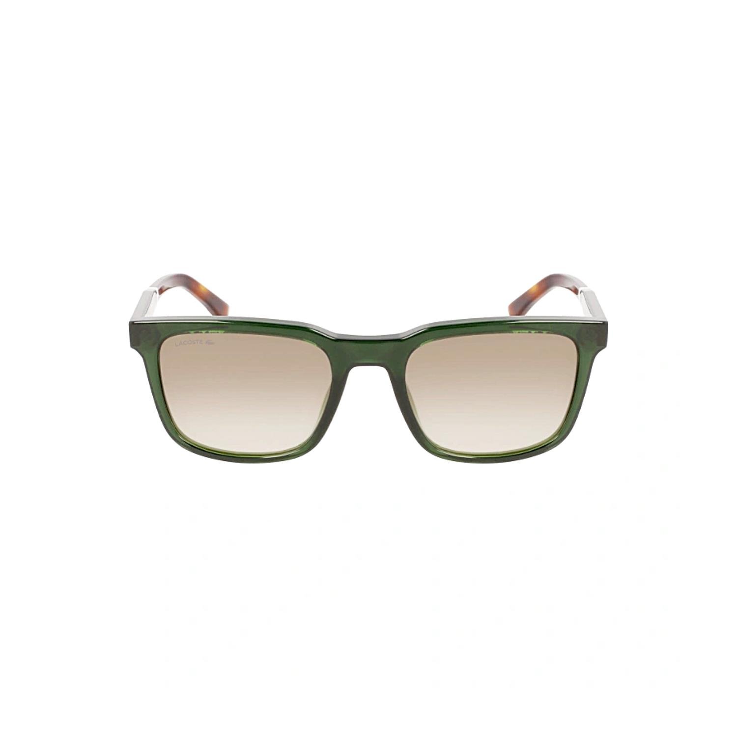 Lacoste L 954S 300 53 Unisex Dikdörtgen Yeşil Kemik Güneş Gözlüğü