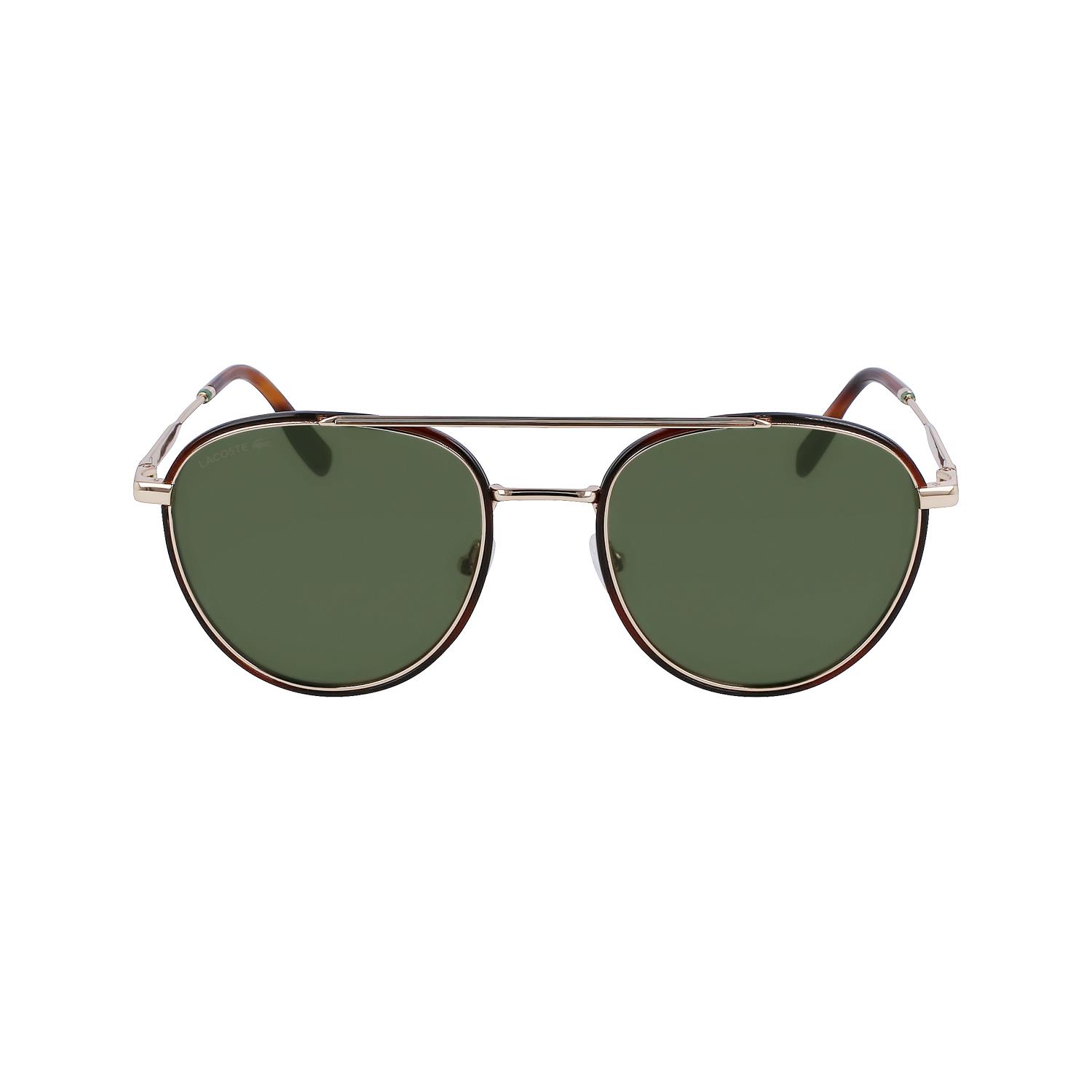 Lacoste L258S 771 53 Erkek Oval Gold Metal Güneş Gözlüğü