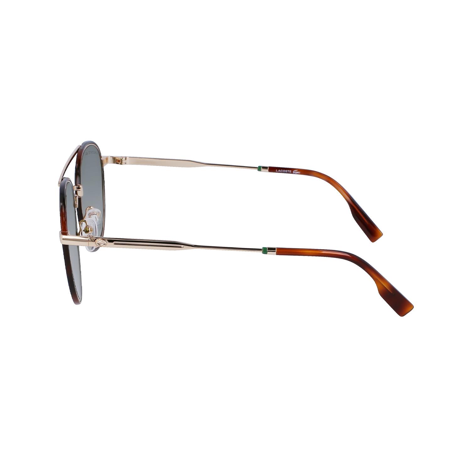 Lacoste L258S 771 53 Erkek Oval Gold Metal Güneş Gözlüğü