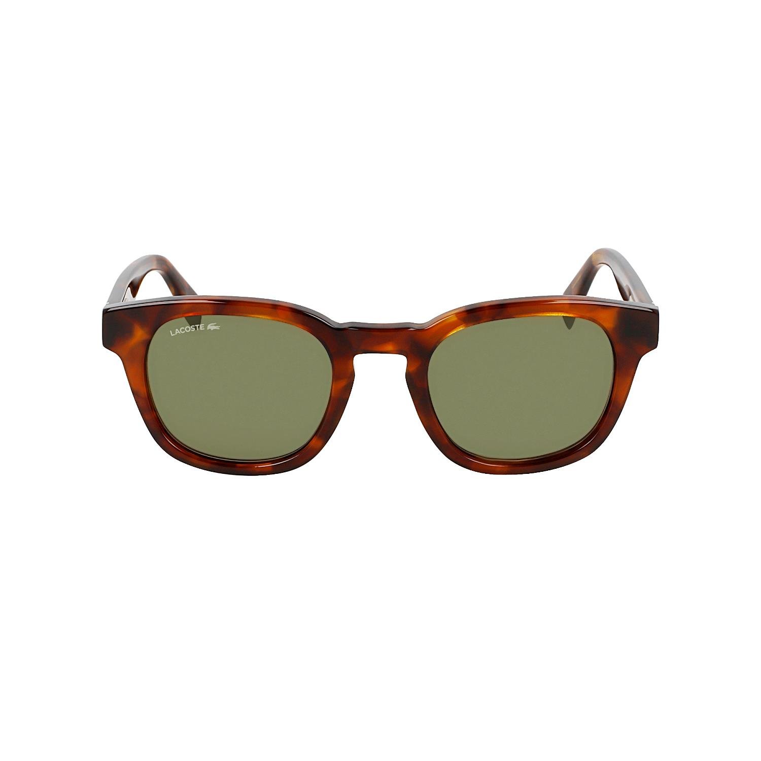 Lacoste L6015S 218 49 Unisex Kırçıllı Kahverengi Kemik Güneş Gözlüğü