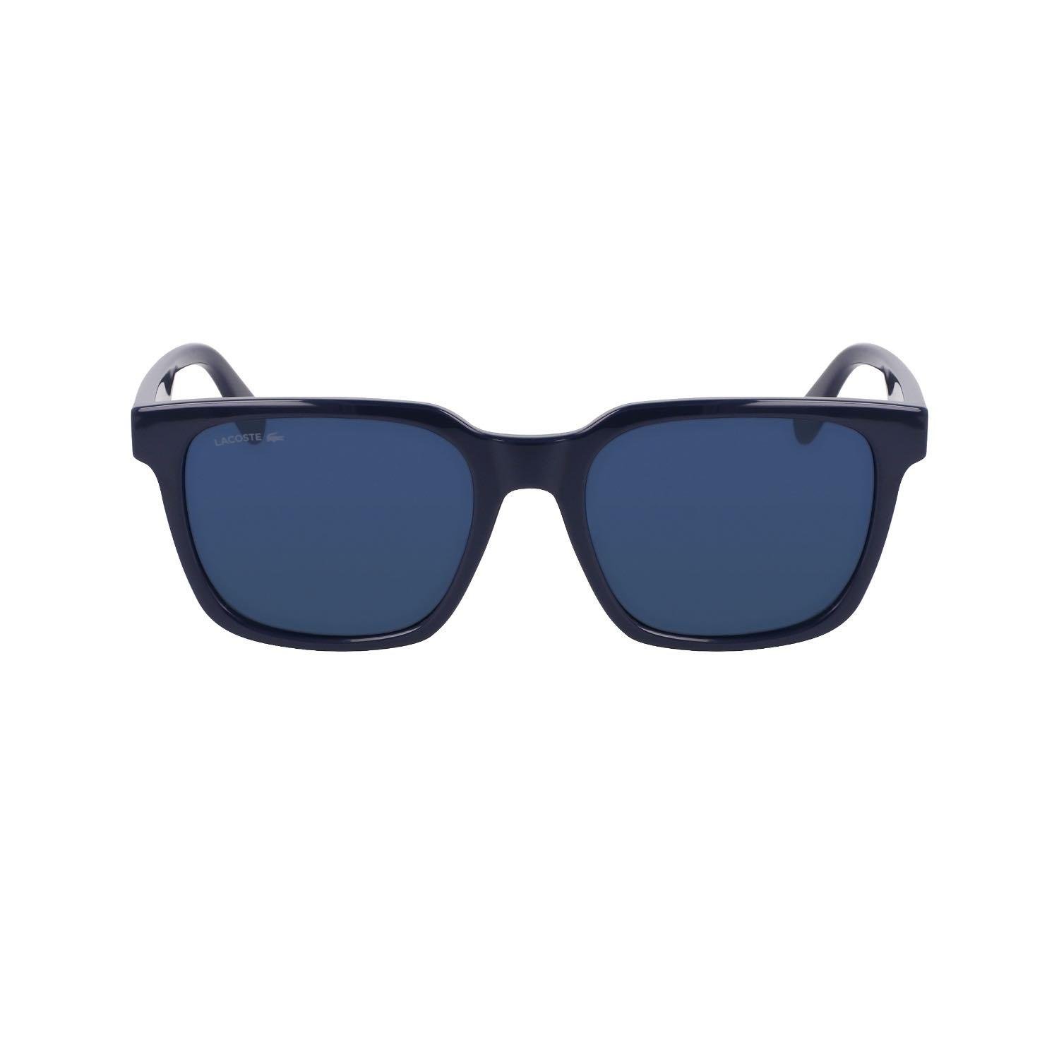 Lacoste L6028S 410 54 Unisex Kare Mavi Kemik Güneş Gözlüğü