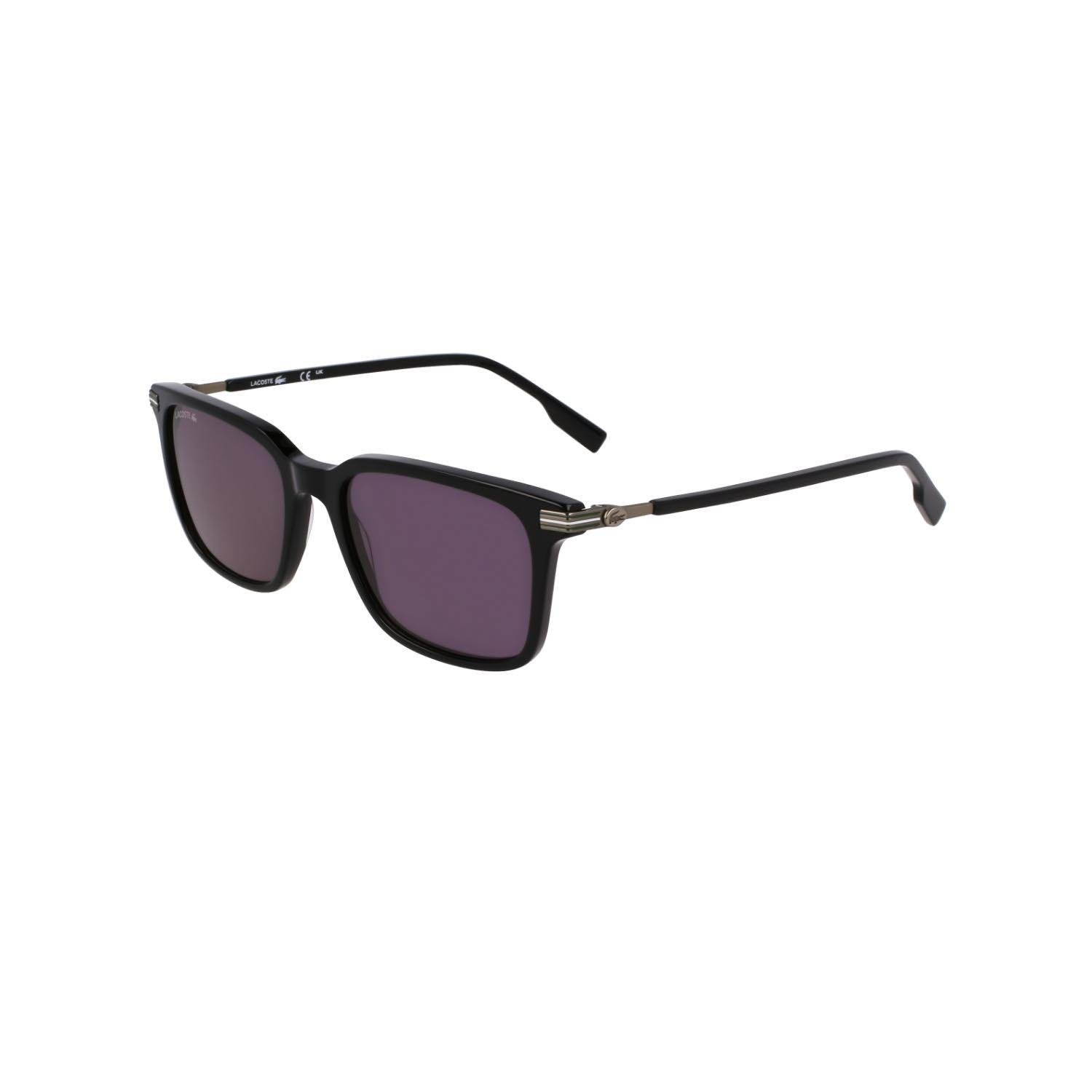 Lacoste L6035S 001 53 Erkek Oval Siyah Kemik Güneş Gözlüğü