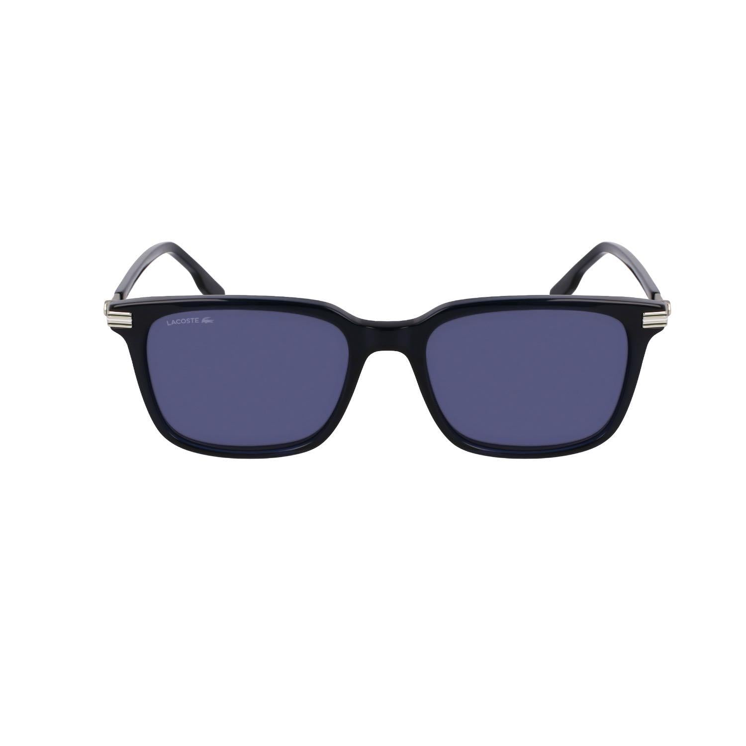 Lacoste L6035S 410 53 Erkek Oval Siyah Kemik Güneş Gözlüğü